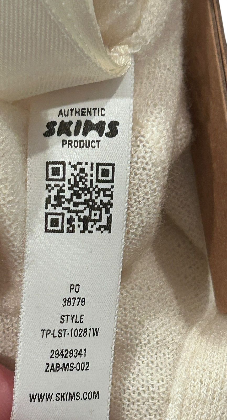SKIMS NWT Skims Featherweight Cashmere Cardigan Small Egret Size S / US 4 / IT 40 - 8 Thumbnail