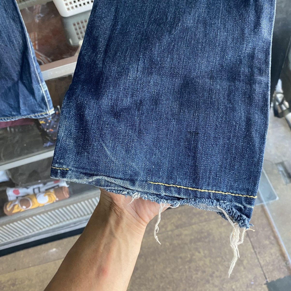 Bape Bape head crown jeans custom made boro sashiko Size US 38 / EU 54 - 8 Thumbnail