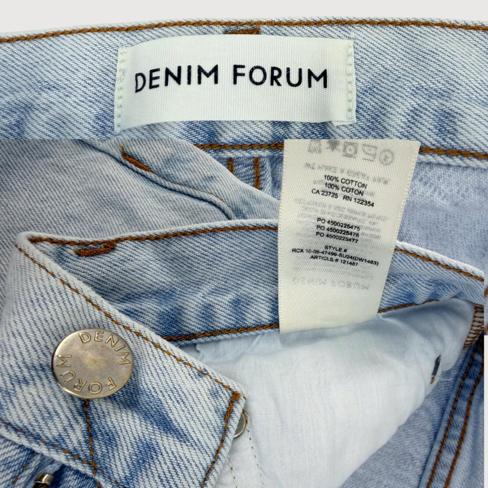 Other Aritzia Denim Forum 90s Iggy Cropped Jeans 28 Size 28" / US 6 / IT 42 - 4 Thumbnail