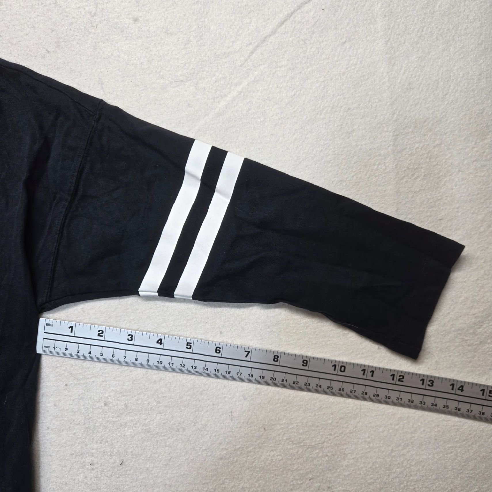 Nike Nike Shirt Women's XS 3/4 Sleeve Black Just Do It Cotton Slim Fit Shirt XS Womens Size XS / US 0-2 / IT 36-38 - 5 Thumbnail