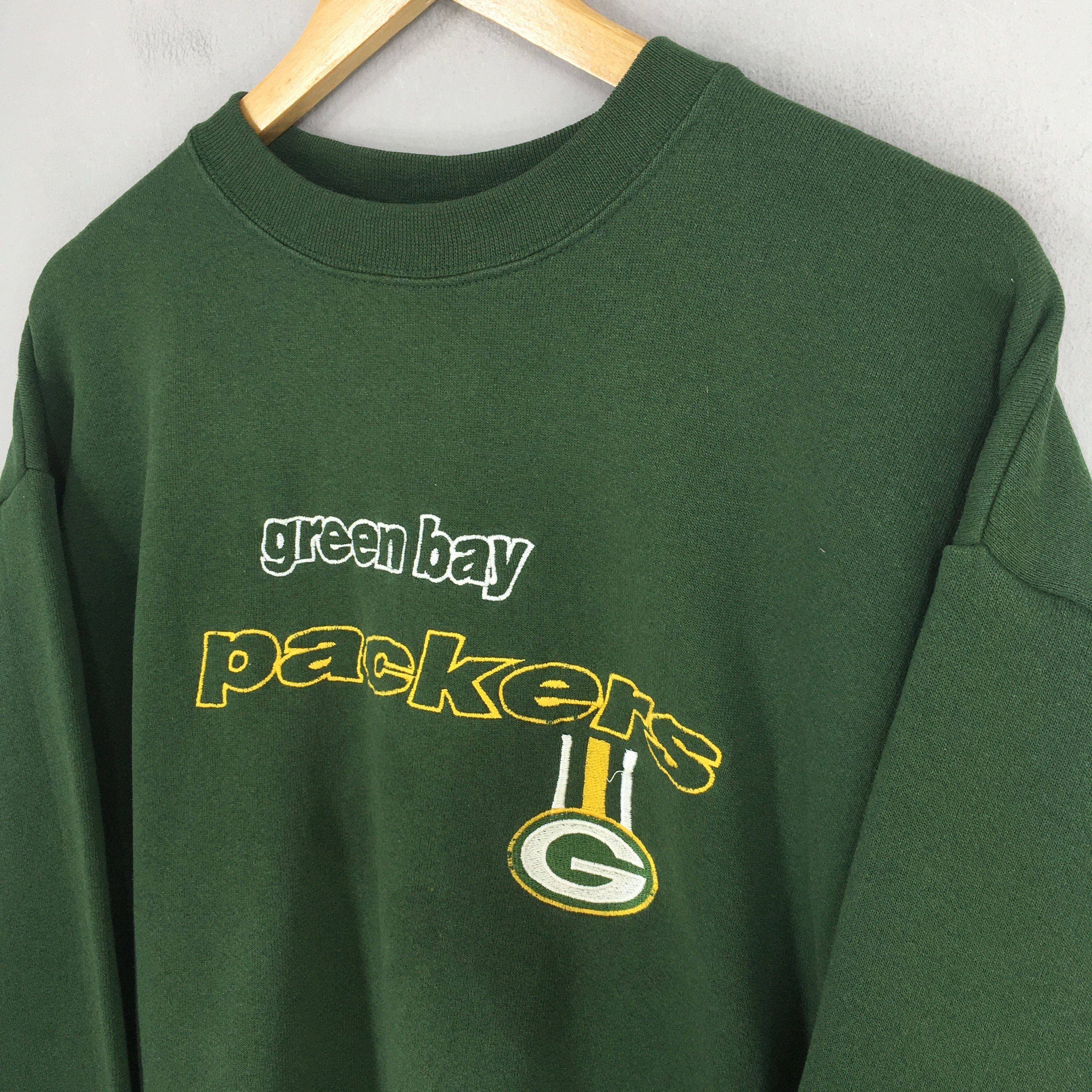 NFL × Vintage Vintage Green Bay Packers Football NFL Sweatshirt Large Size US L / EU 52-54 / 3 - 3 Thumbnail