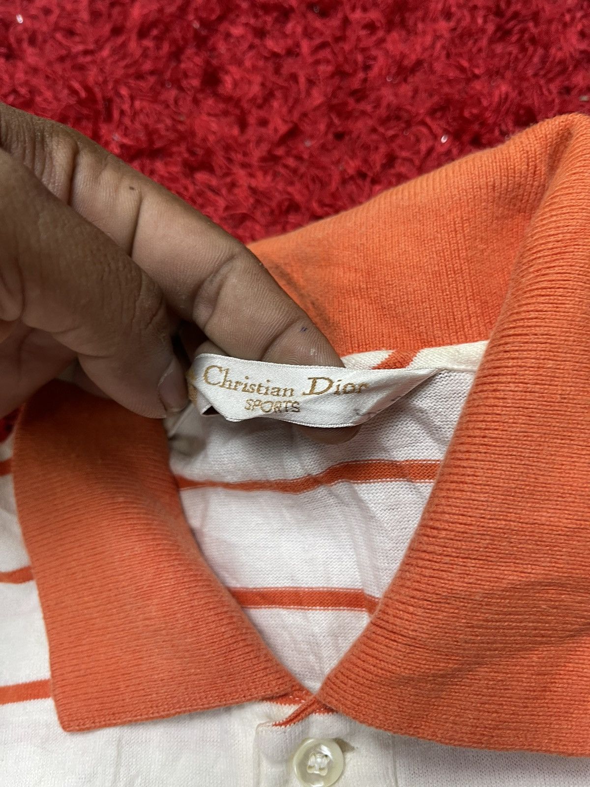 Christian Dior Monsieur Vintage Christian Dior Sport Polo Tee Size US XL / EU 56 / 4 - 5 Thumbnail