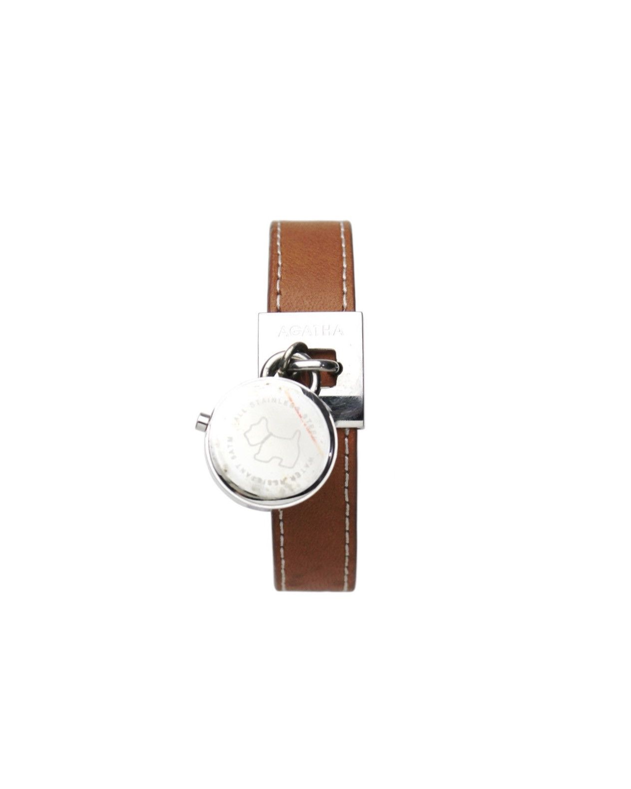 Vintage SS2025 AGATHA PARIS CHARM LEATHER WATCH Size ONE SIZE - 3 Thumbnail