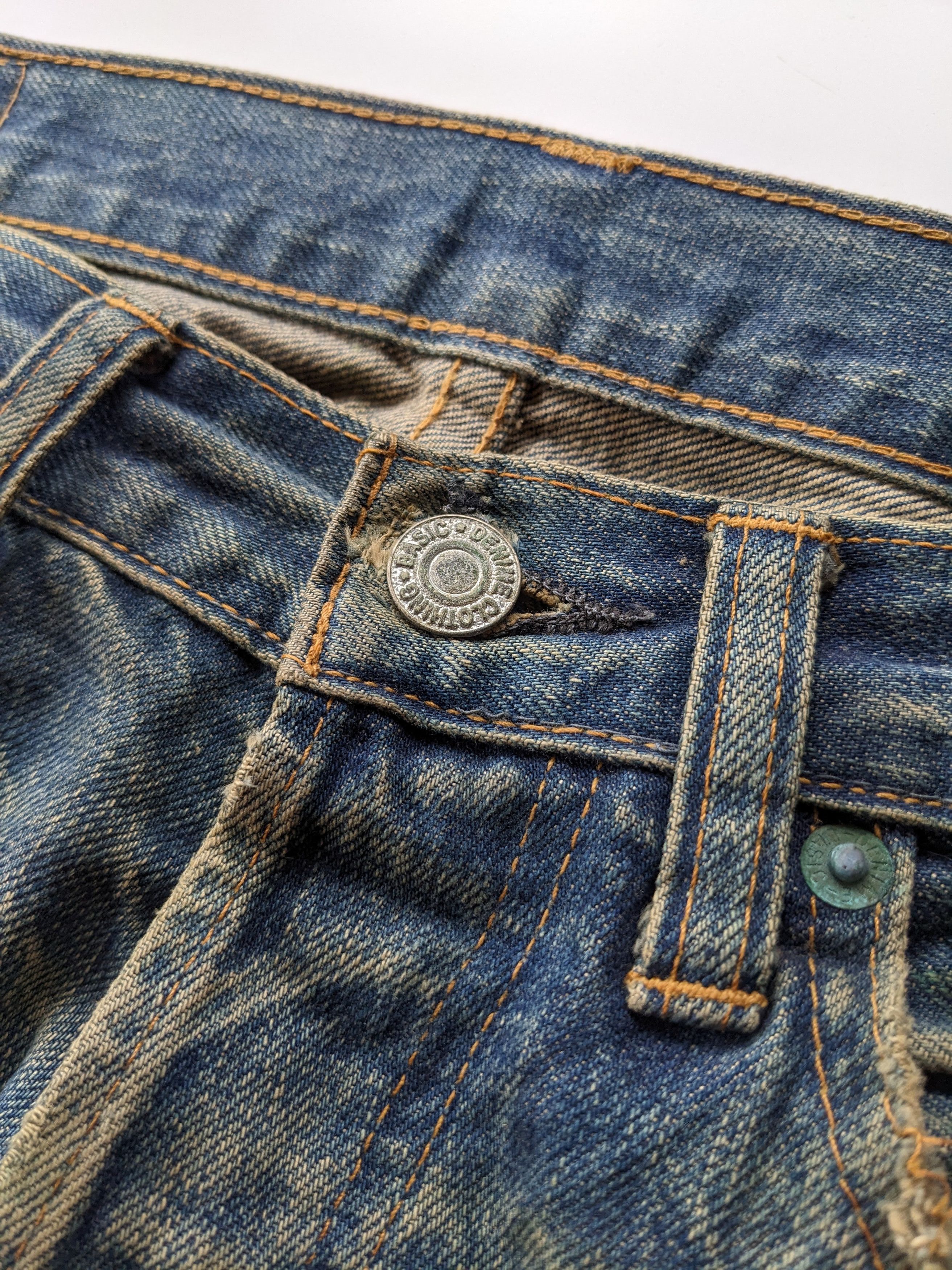 Denime Denime rusty distressed selvedge jeans Size US 31 - 6 Thumbnail