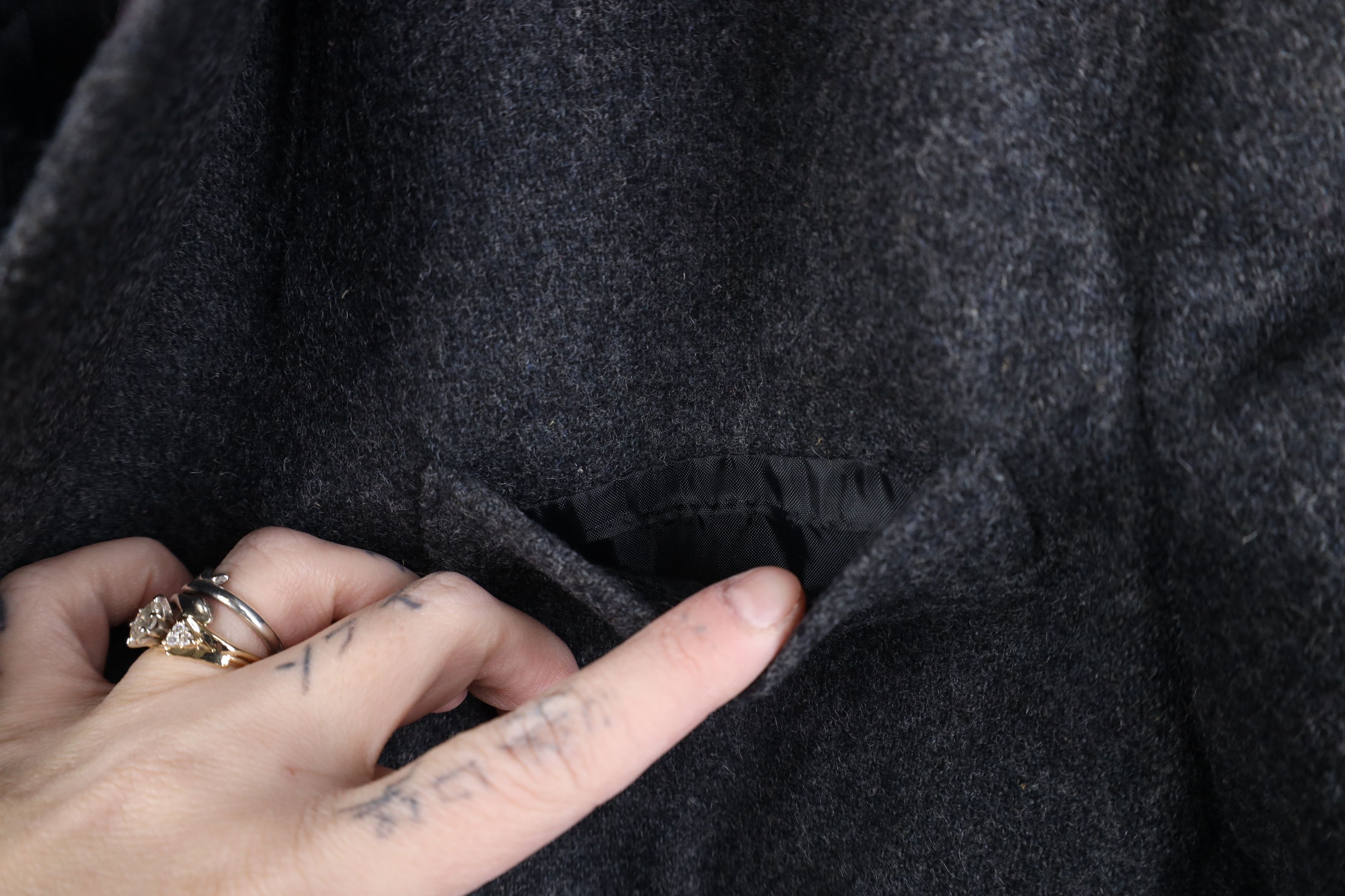 Vintage Vintage 90s Streetwear Button Suit Coat Blazer Jacket Gray Size XXL / US 16-18 / IT 52-54 - 7 Thumbnail
