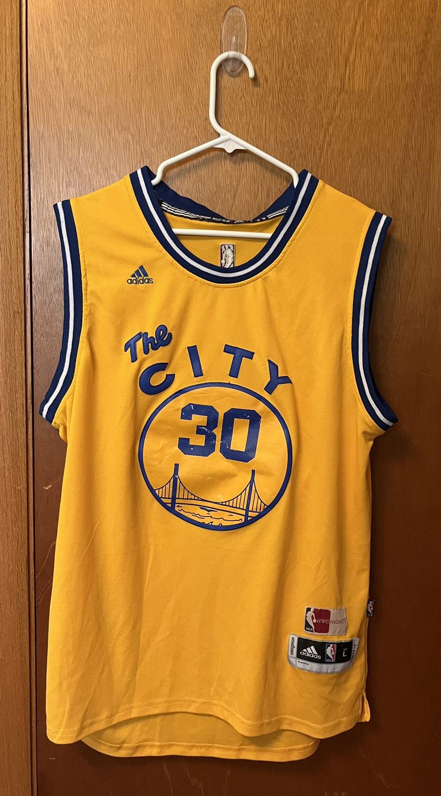Adidas × NBA × Vintage Vintage Addias Stephen Curry Historical Warriors Jersey Size US L / EU 52-54 / 3 - 8 Thumbnail