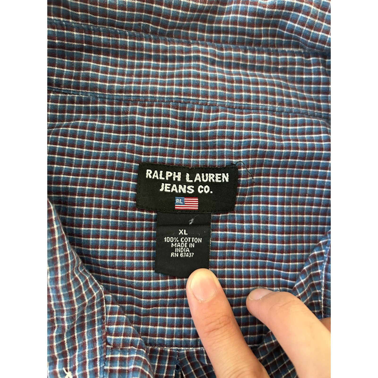 Ralph Lauren RALPH LAUREN JEANS CO. | BUTTON-DOWN Size US XL / EU 56 / 4 - 4 Thumbnail