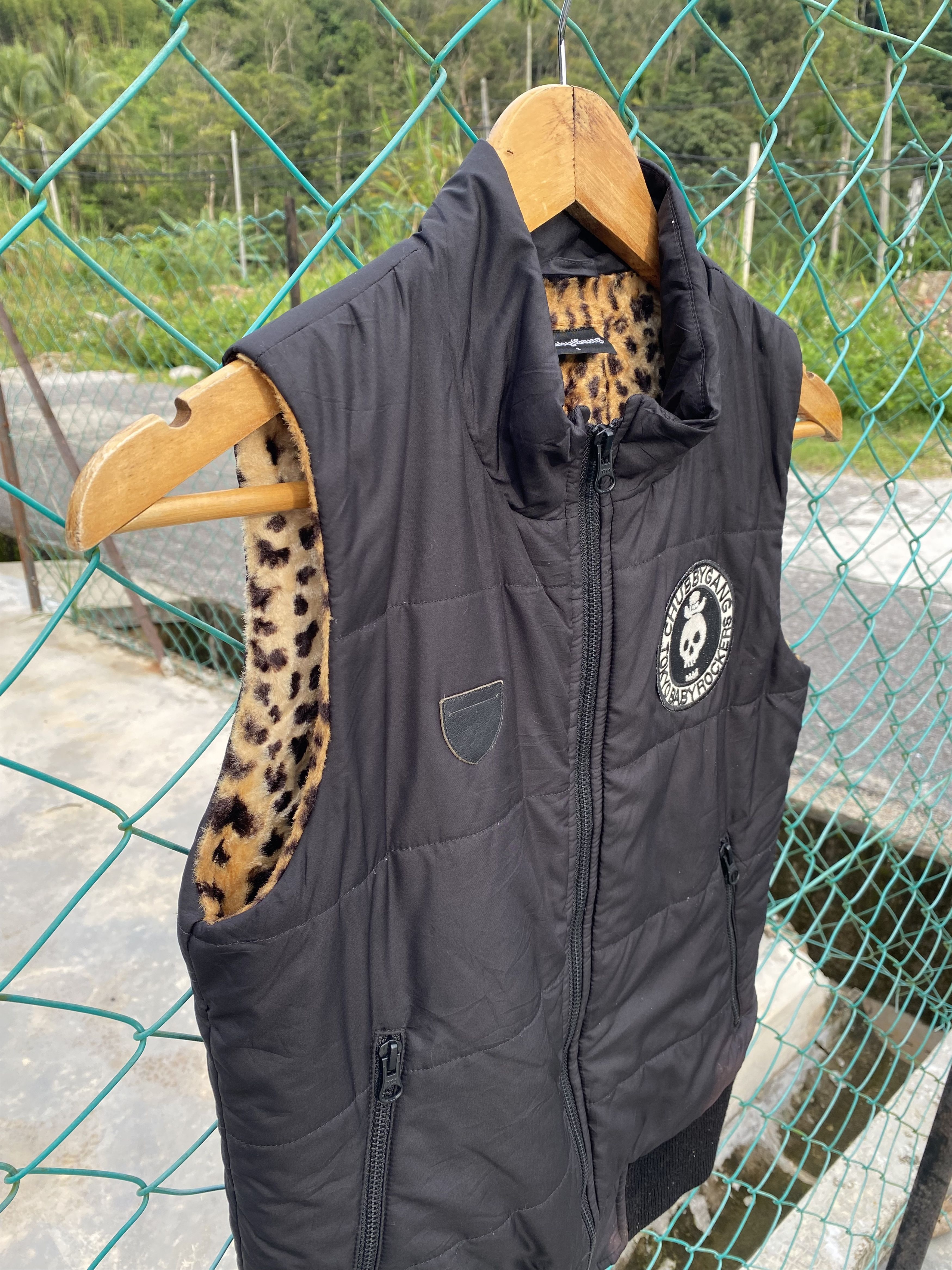 Seditionaries Chubby Gang Tokyo baby rockers sun faded leopard puffer vest Size S / US 4 / IT 40 - 3 Thumbnail