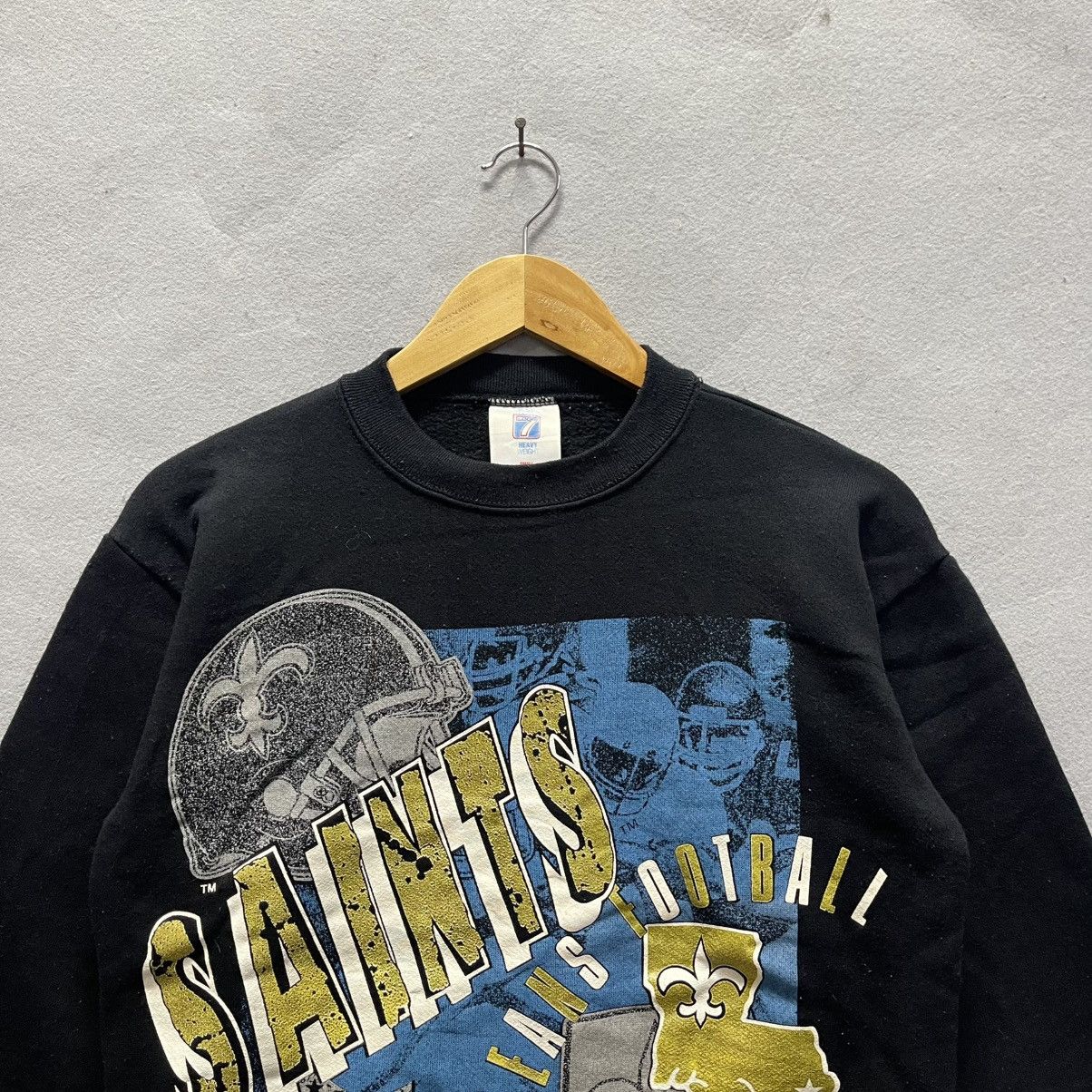 Logo 7 Vintage 1991 NFL New Orleans Saints Sweatshirt by Logo 7 Size US S / EU 44-46 / 1 - 2 Thumbnail