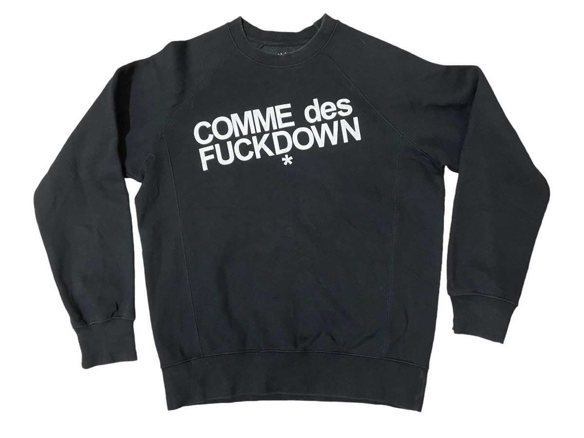 【送料込】 Comme Des Grailed | Sweatshirt Fuckdown トップス