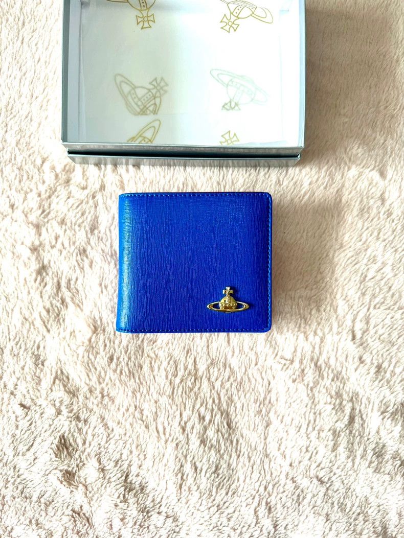 Vivienne Westwood vivienne westwood A leather wallet with cross crease and t Size ONE SIZE - 1 Thumbnail