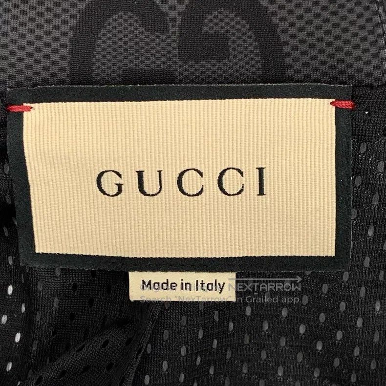 Gucci Gucci 23 black logo dark pattern jacquard full print hoode Size US M / EU 48-50 / 2 - 6 Thumbnail