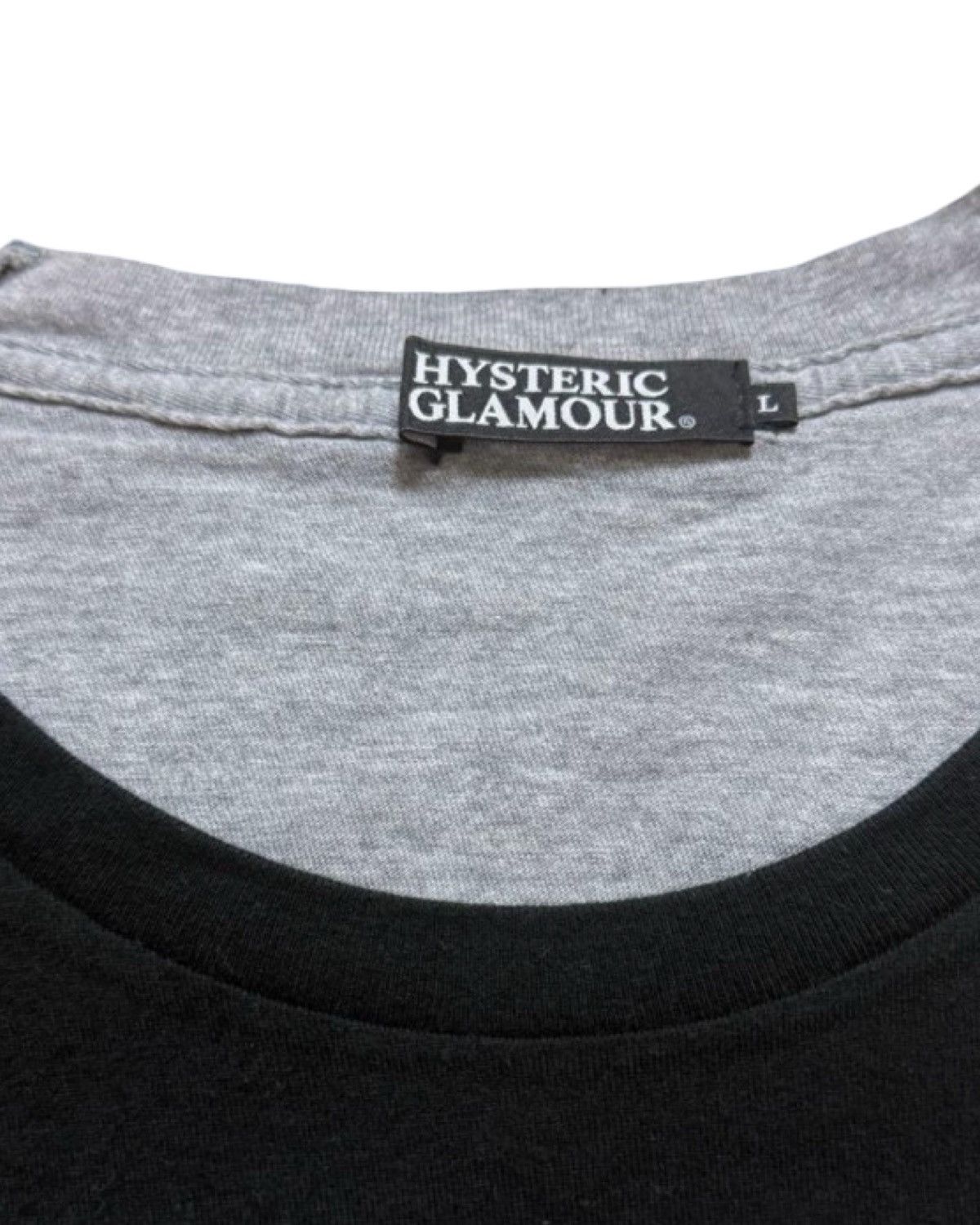 Hysteric Glamour Reconstructed Two Tone Detroit T-Shirt Size US L / EU 52-54 / 3 - 2 Thumbnail