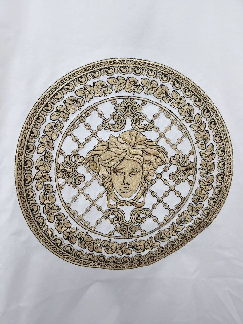 Versace Versace Gold diamond embroidered short sleeves Size US M / EU 48-50 / 2 - 3 Thumbnail