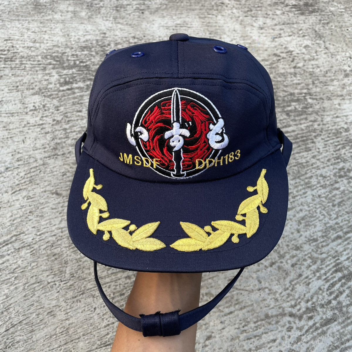 Japanese Brand japan maritime self defense hat, military, war, world war Size ONE SIZE - 3 Thumbnail