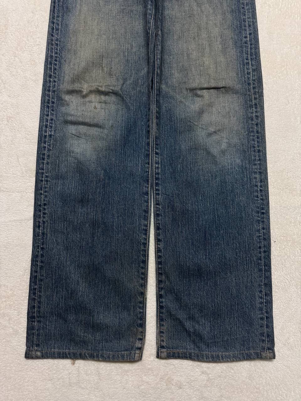Edwin LOOSE Edwin 503 Rebel Insane Rusty Mudwash Distressed Jeans Size US 29 - 8 Thumbnail