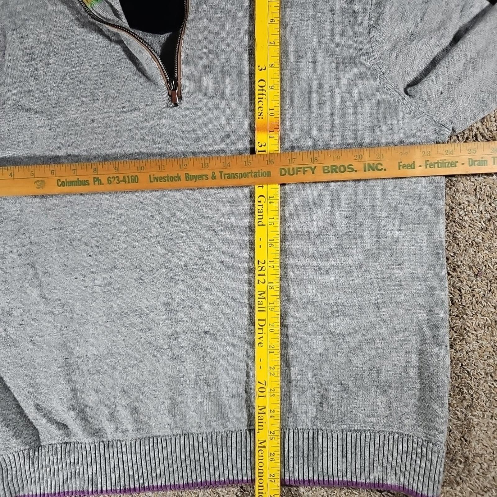 Robert Graham Robert Graham Knowledge Wisdom Truth XL 1/4 zip Sweater Size US XL / EU 56 / 4 - 4 Thumbnail