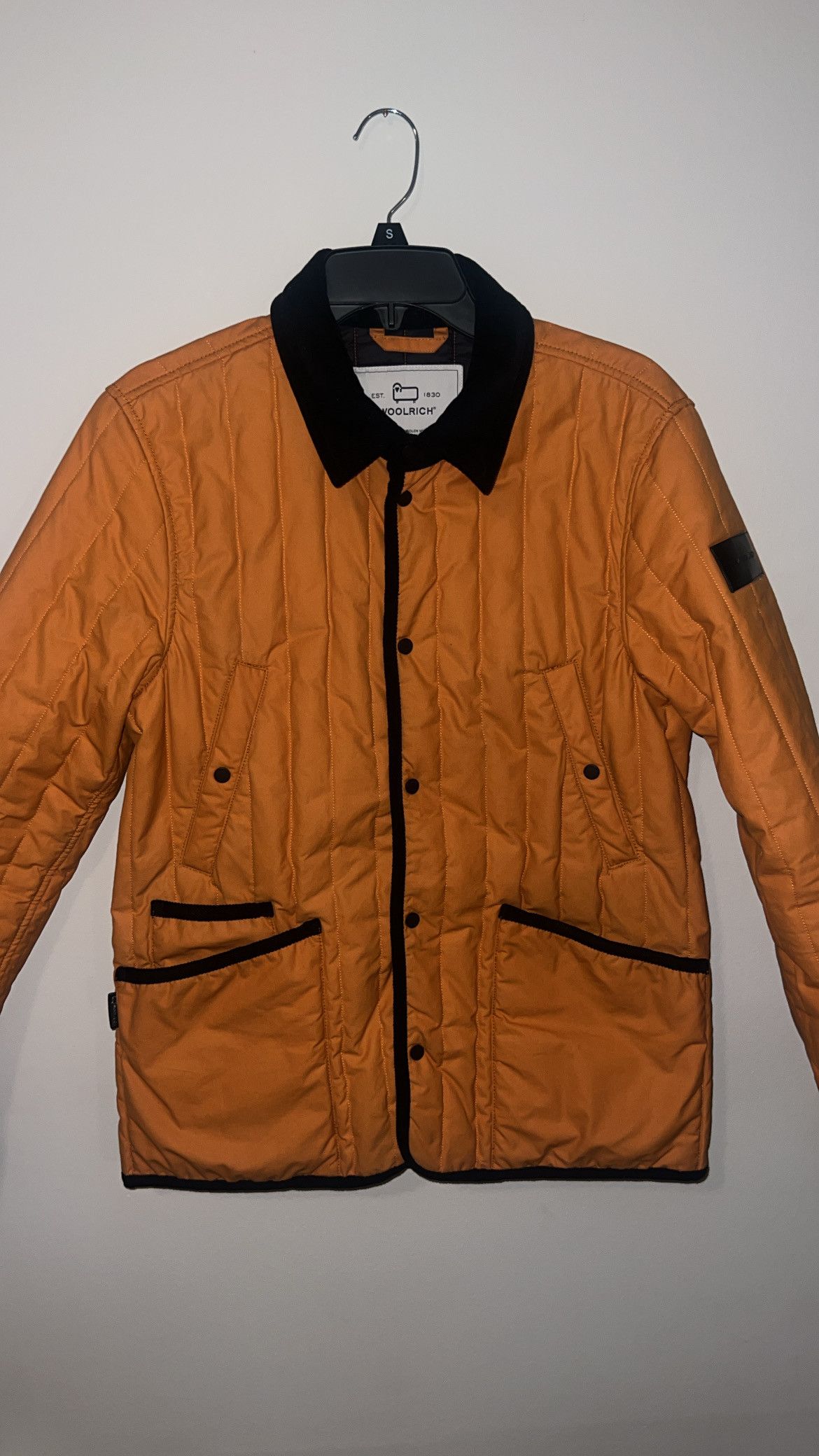 Woolrich Woolen Mills Woolrich x British Millerain Quilted Shirt Jacket Size US S / EU 44-46 / 1 - 1 Thumbnail