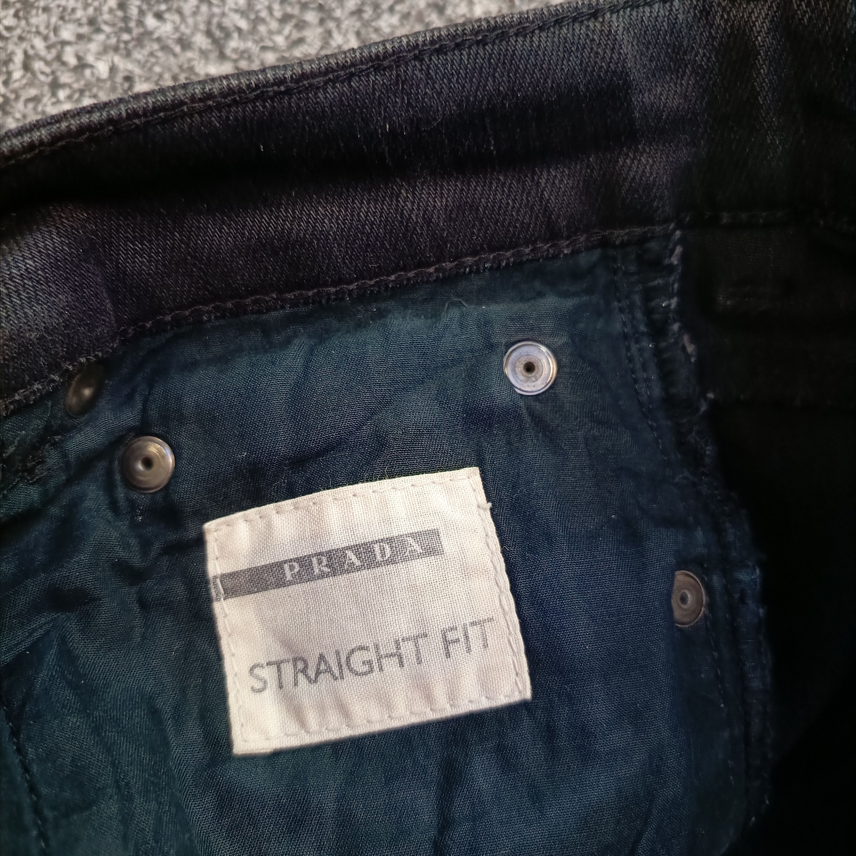 🔥🔥Vtg Black Jeans Prada Straight Fit