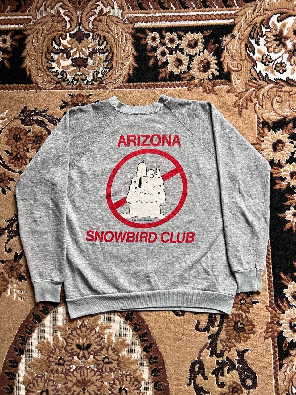 Other Vintage Snoopy Sweatshirt Schulz Arizona Rock Snowbird sz M Size US M / EU 48-50 / 2 - 1 Thumbnail