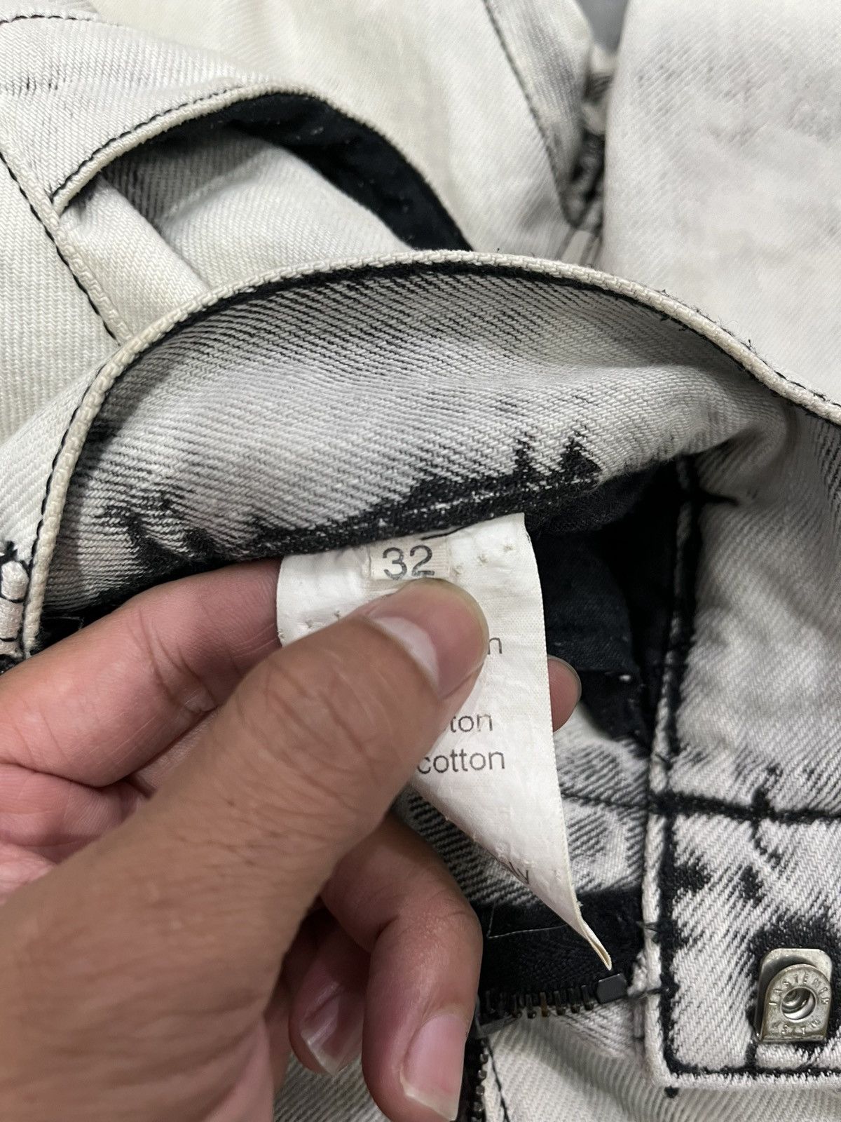 Balmain BALMAIN DECARNIN BLEACH WAXED Size US 32 / EU 48 - 6 Thumbnail