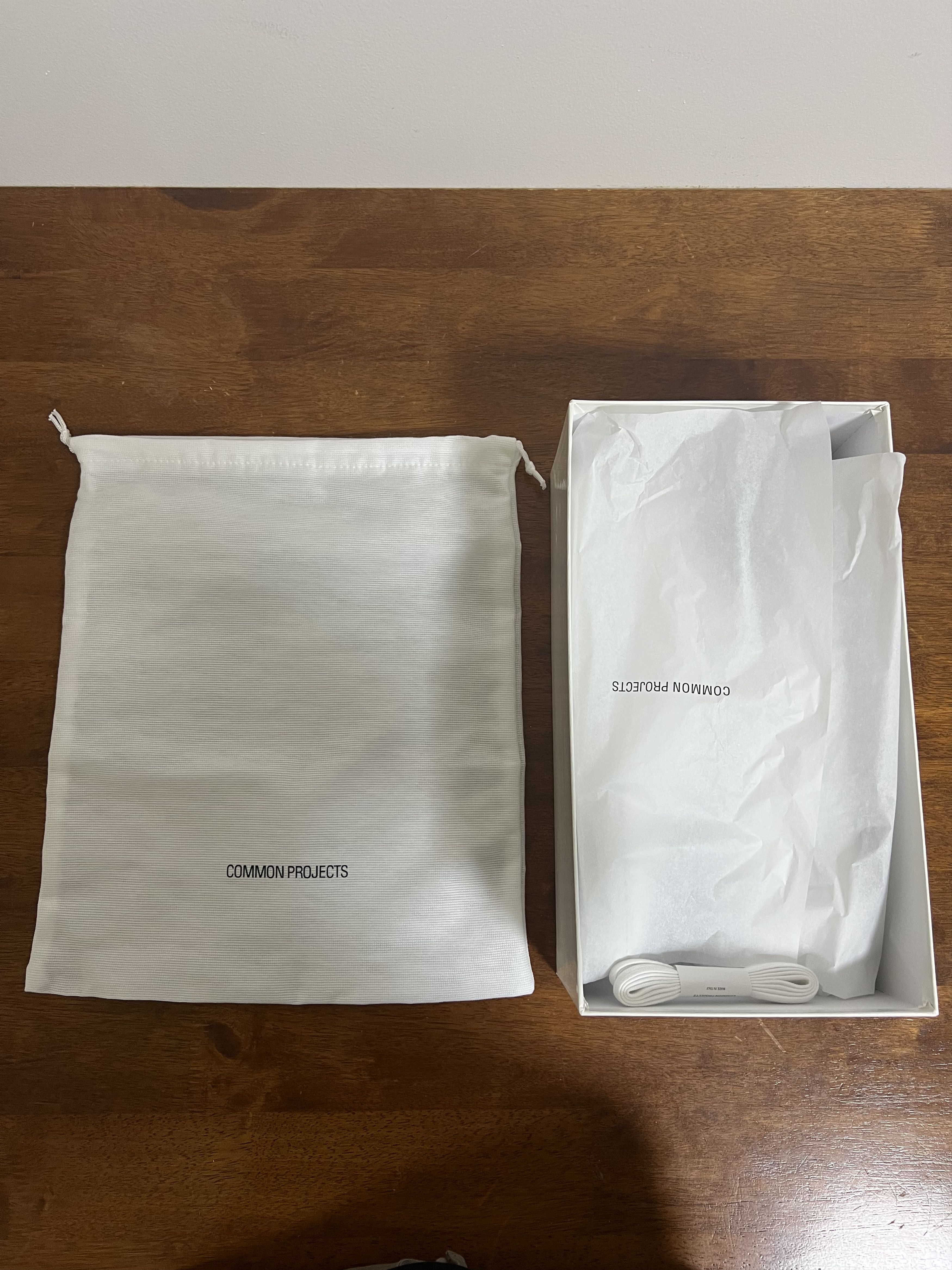 Common Projects 💚 Common Projects Original Achilles Low White EU 46 NEW Size US 13 / EU 46 - 10 Thumbnail