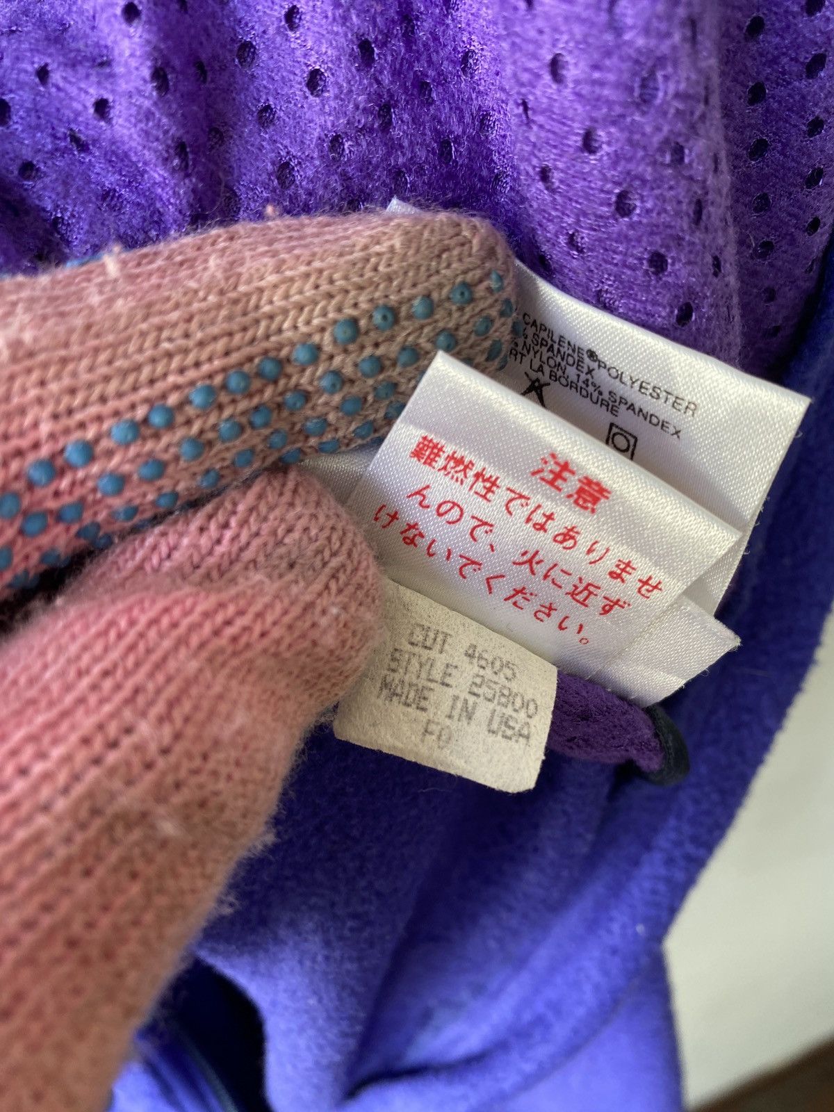 Patagonia × Vintage 90’s Patagonia Fleece Body Suit Bib Overall Base Layer Pant Size US 30 / EU 46 - 12 Thumbnail
