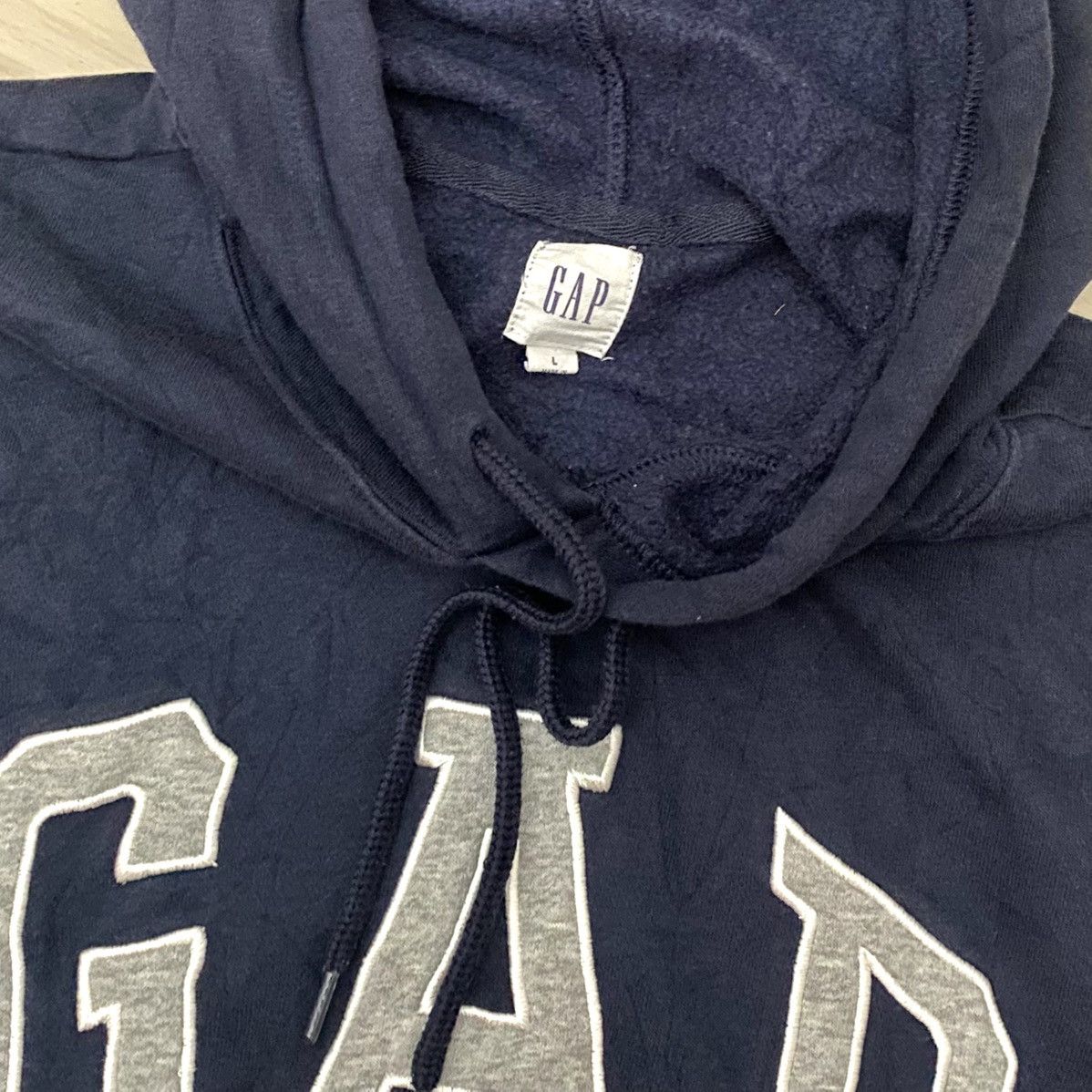 Gap Vintage Y2K GAP Hoodie – Classic Logo Size US L / EU 52-54 / 3 - 4 Thumbnail