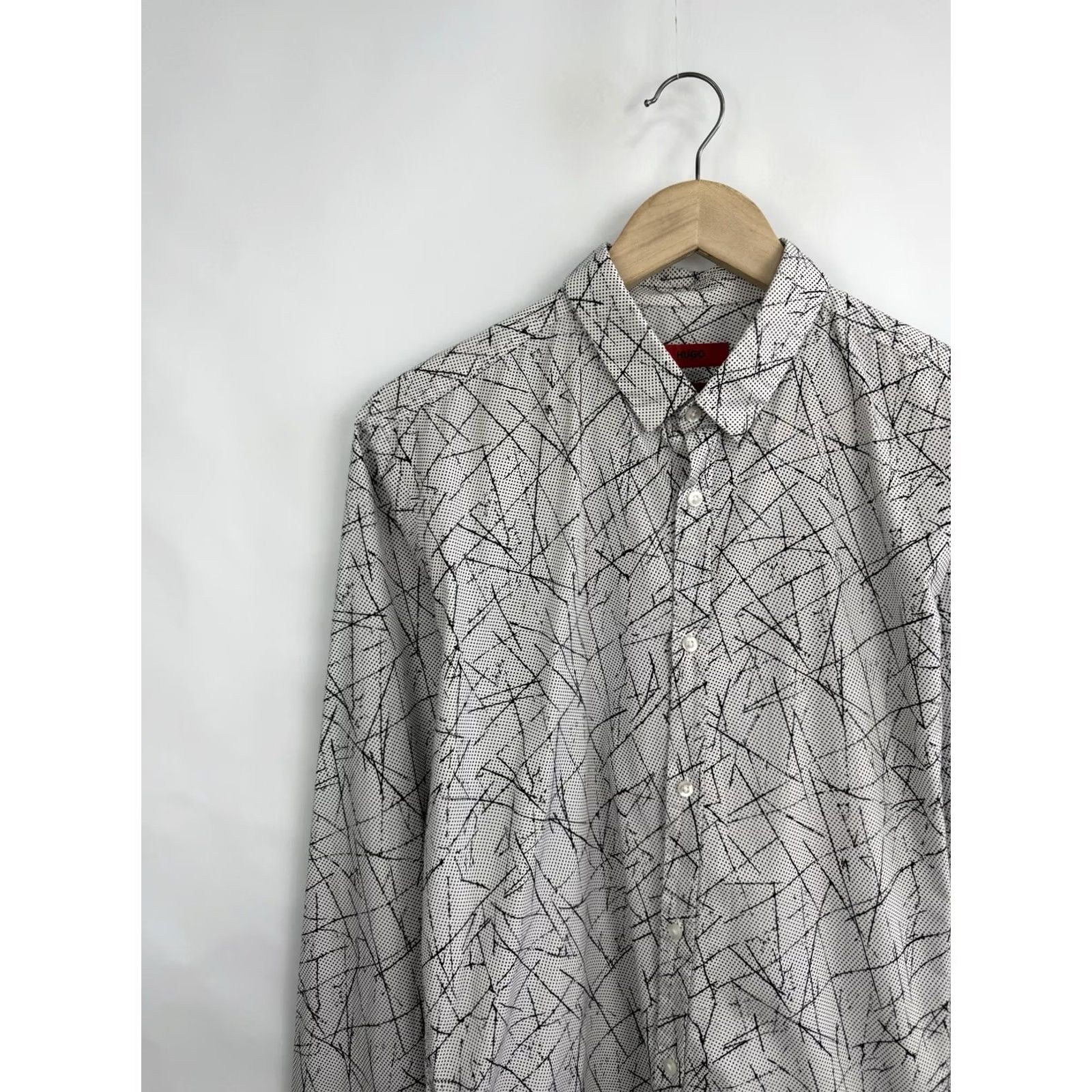 Hugo Boss HUGO BOSS Shirt White Art Extra Slim Fit M Mens Size US M / EU 48-50 / 2 - 6 Thumbnail