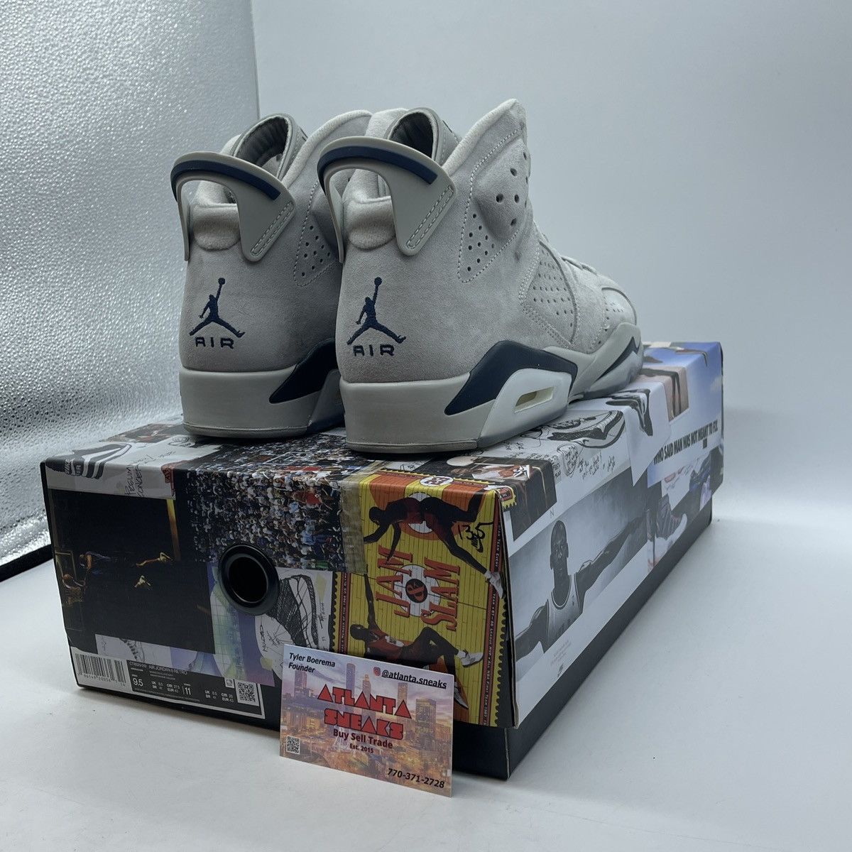 Jordan Brand Air Jordan 6 Georgetown Size US 9.5 / EU 42-43 - 5 Thumbnail
