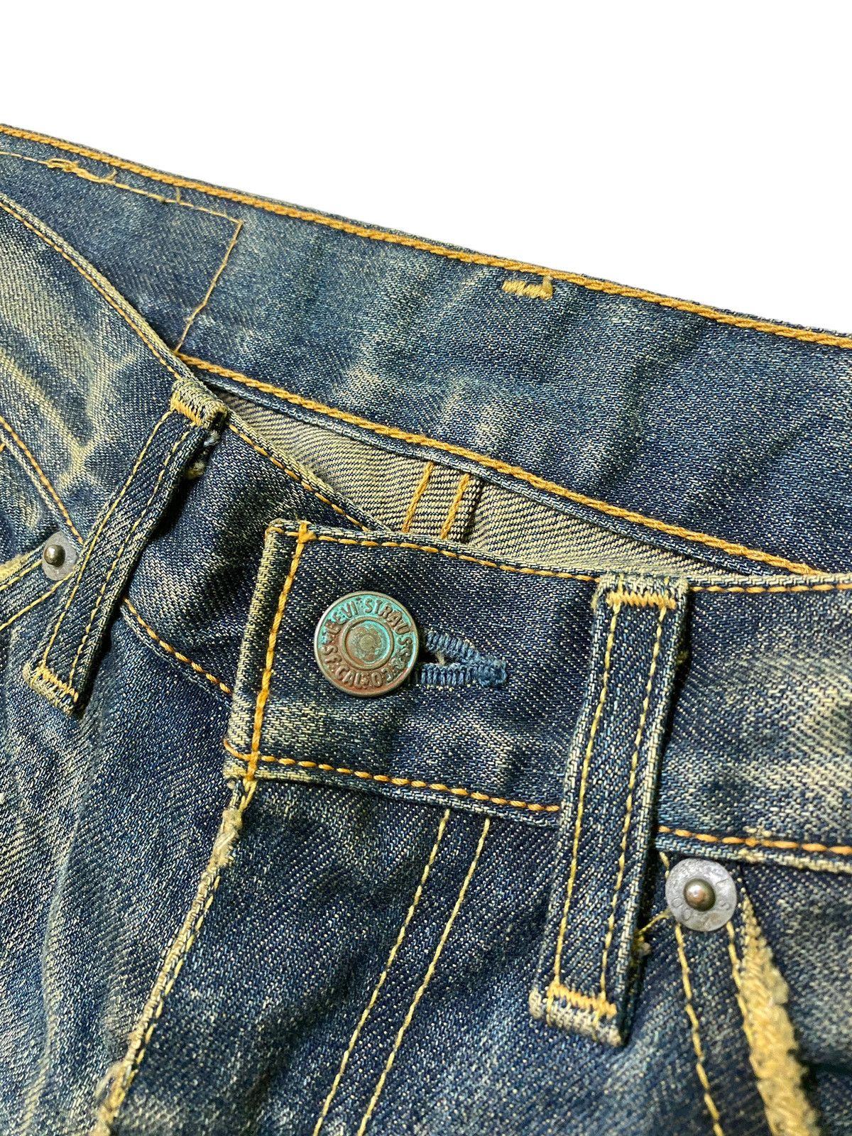 Levi's Levi's 517 Vintage Washed Blue Flared 28 x 31 Japan Made Size US 28 / EU 44 - 8 Thumbnail