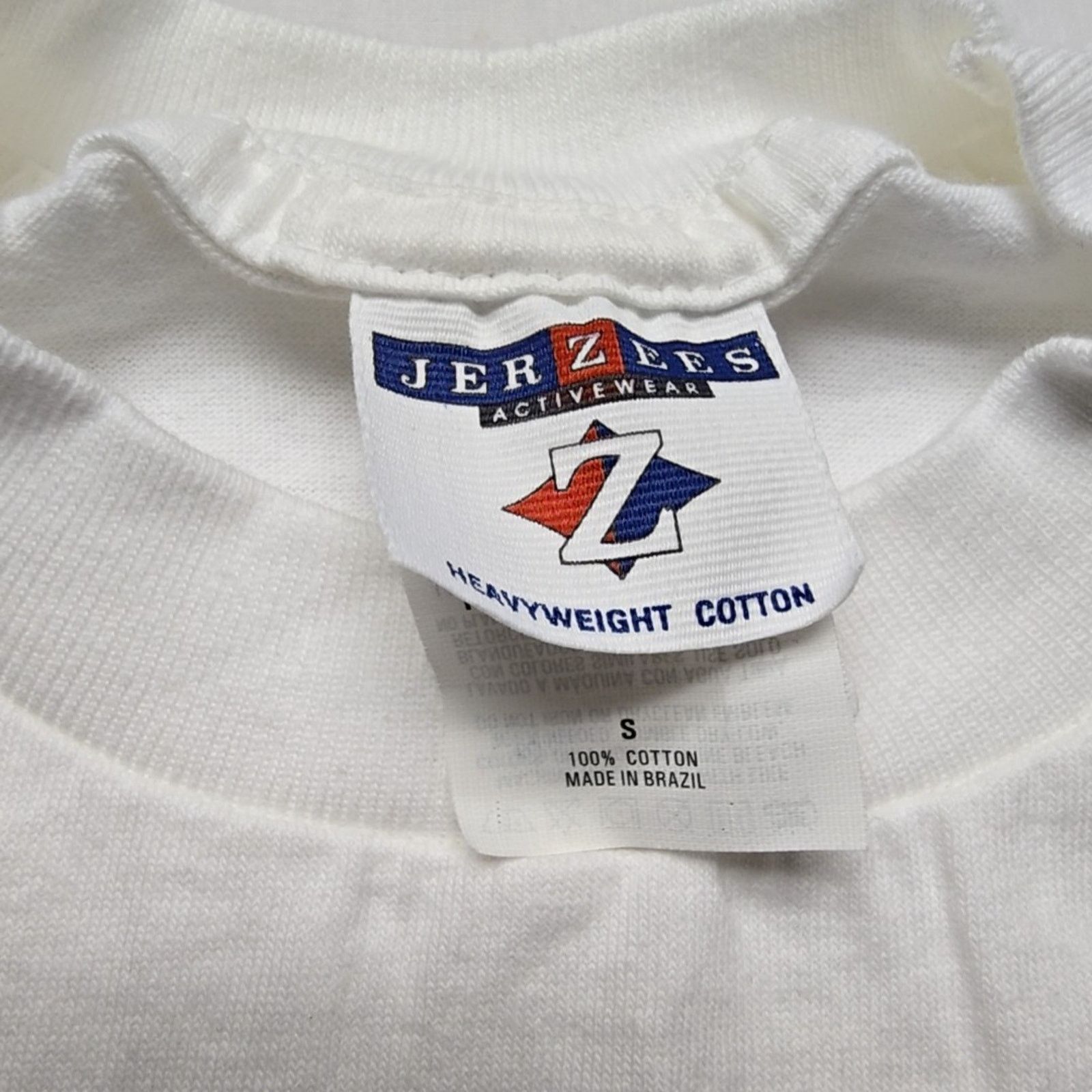 Jerzees Vintage Lake Tahoe Paramedics T-shirt Mens S Ski White Tee Size US S / EU 44-46 / 1 - 5 Thumbnail