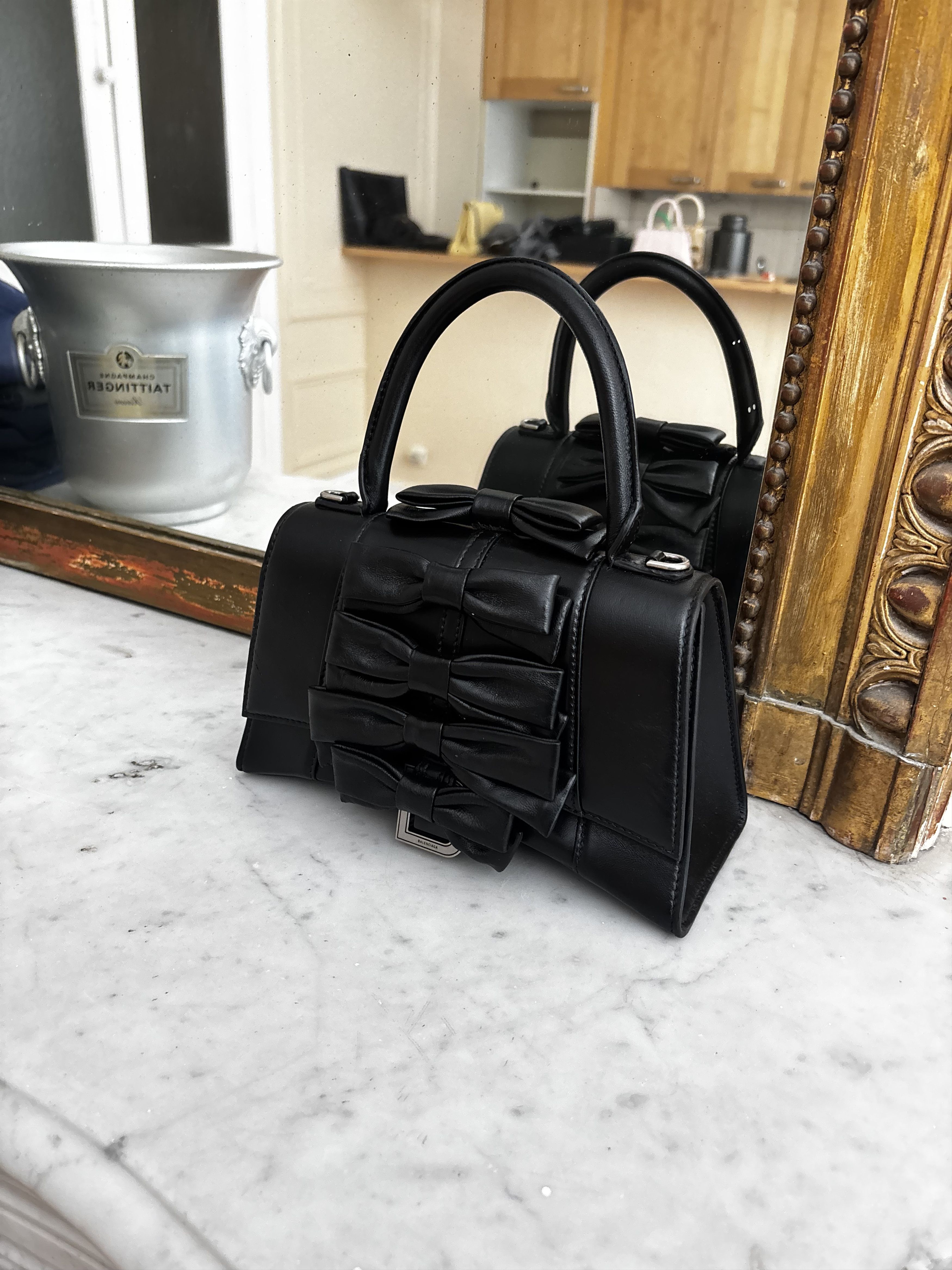 Balenciaga Balenciaga Hourglass S Bow - Bag Ultra Rare Size ONE SIZE - 7 Thumbnail