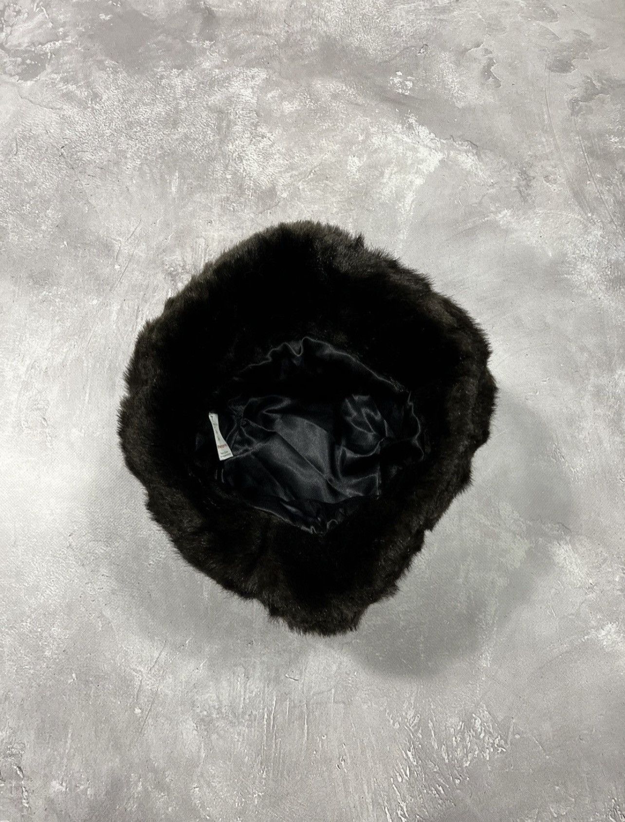Vintage Vintage Fur Fuzzy Y2k Bucket Hat Size ONE SIZE - 3 Thumbnail