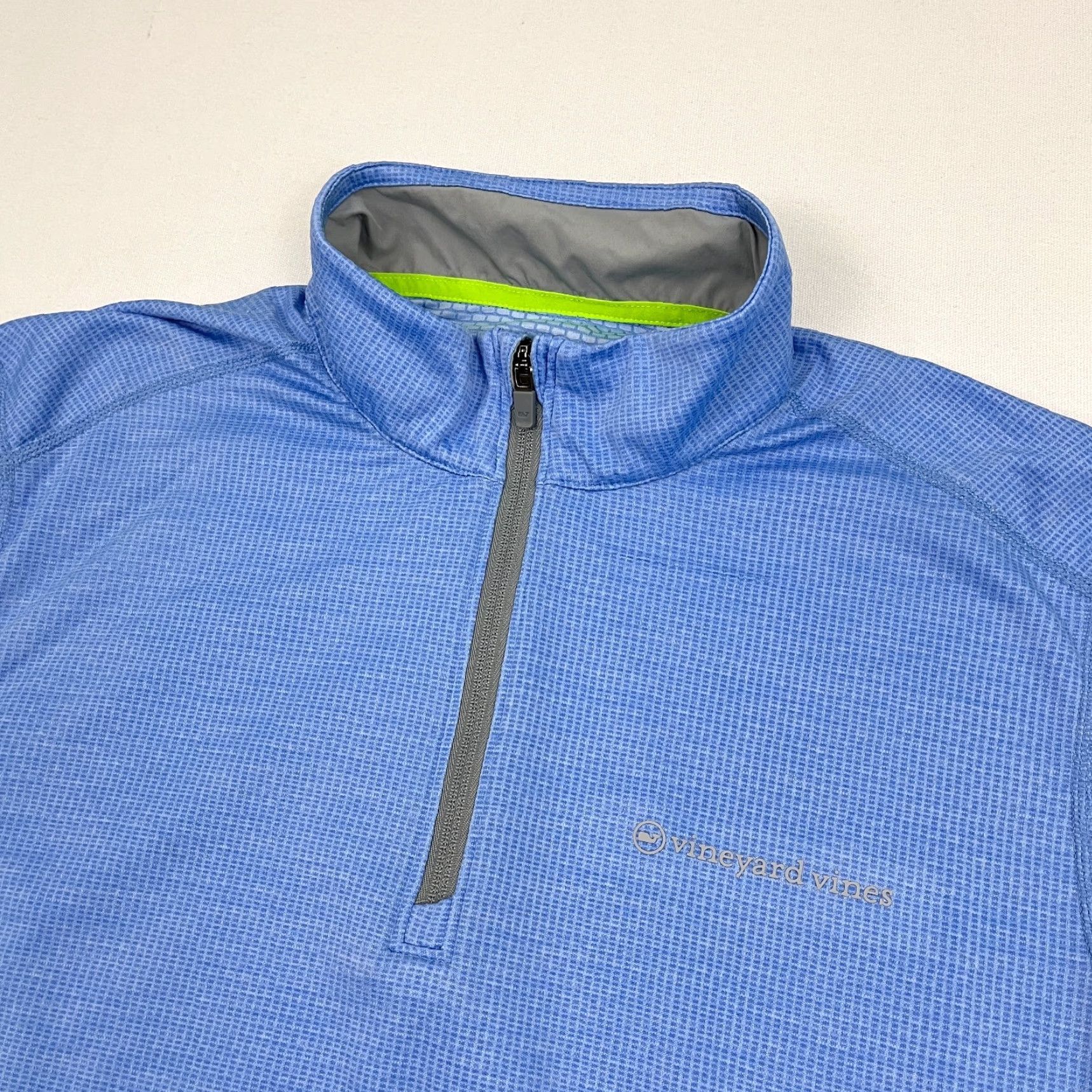 Vineyard Vines Vineyard Vines OTG On The Go Sankaty Performance Pullover Mens 2XL XXL Blue Golf Jacket Size US XXL / EU 58 / 5 - 2 Thumbnail