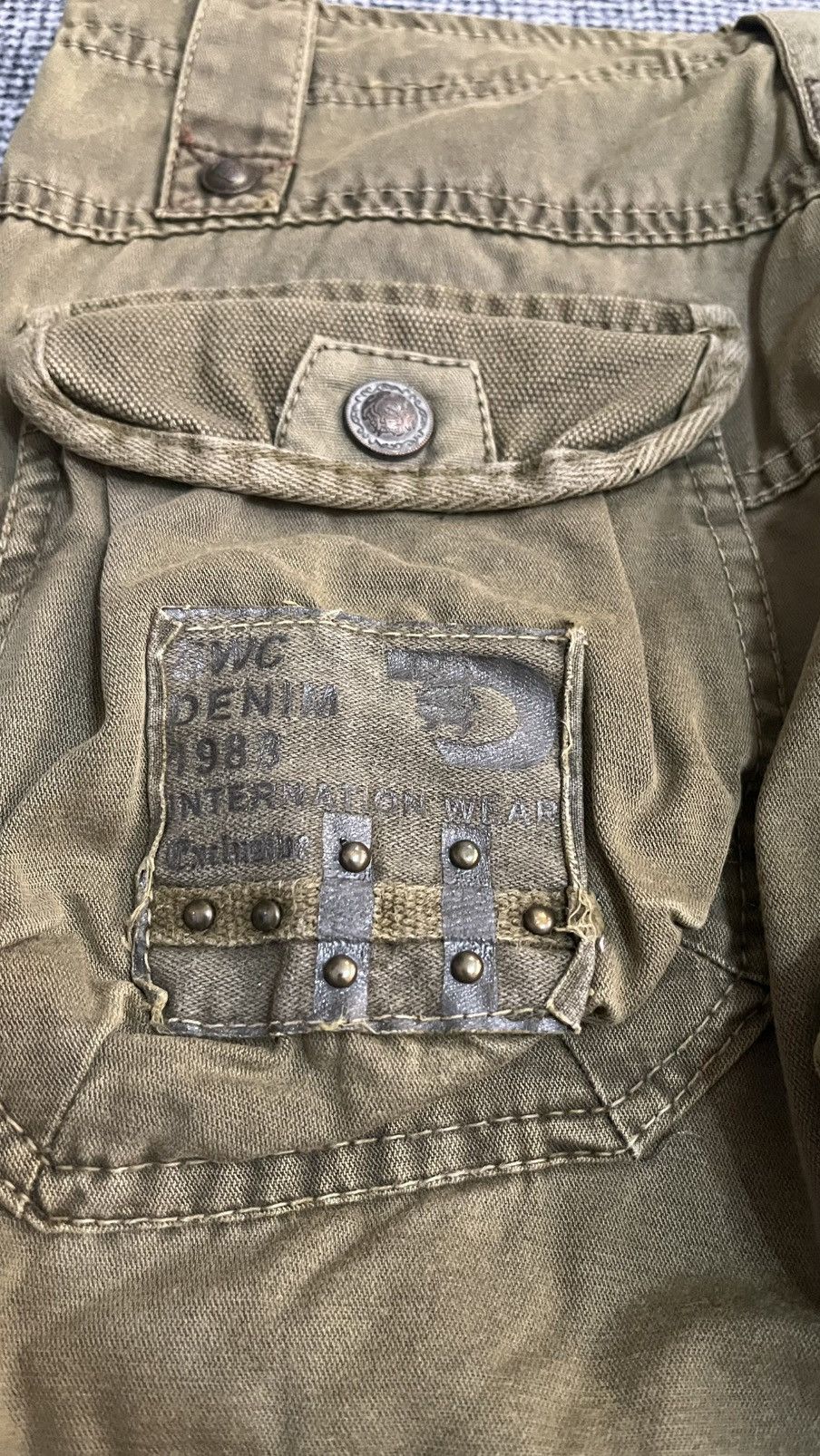 If Six Was Nine Vintage TBJ Cargo Multi pocket Pants size 30 x 31 inches Size US 30 / EU 46 - 9 Thumbnail