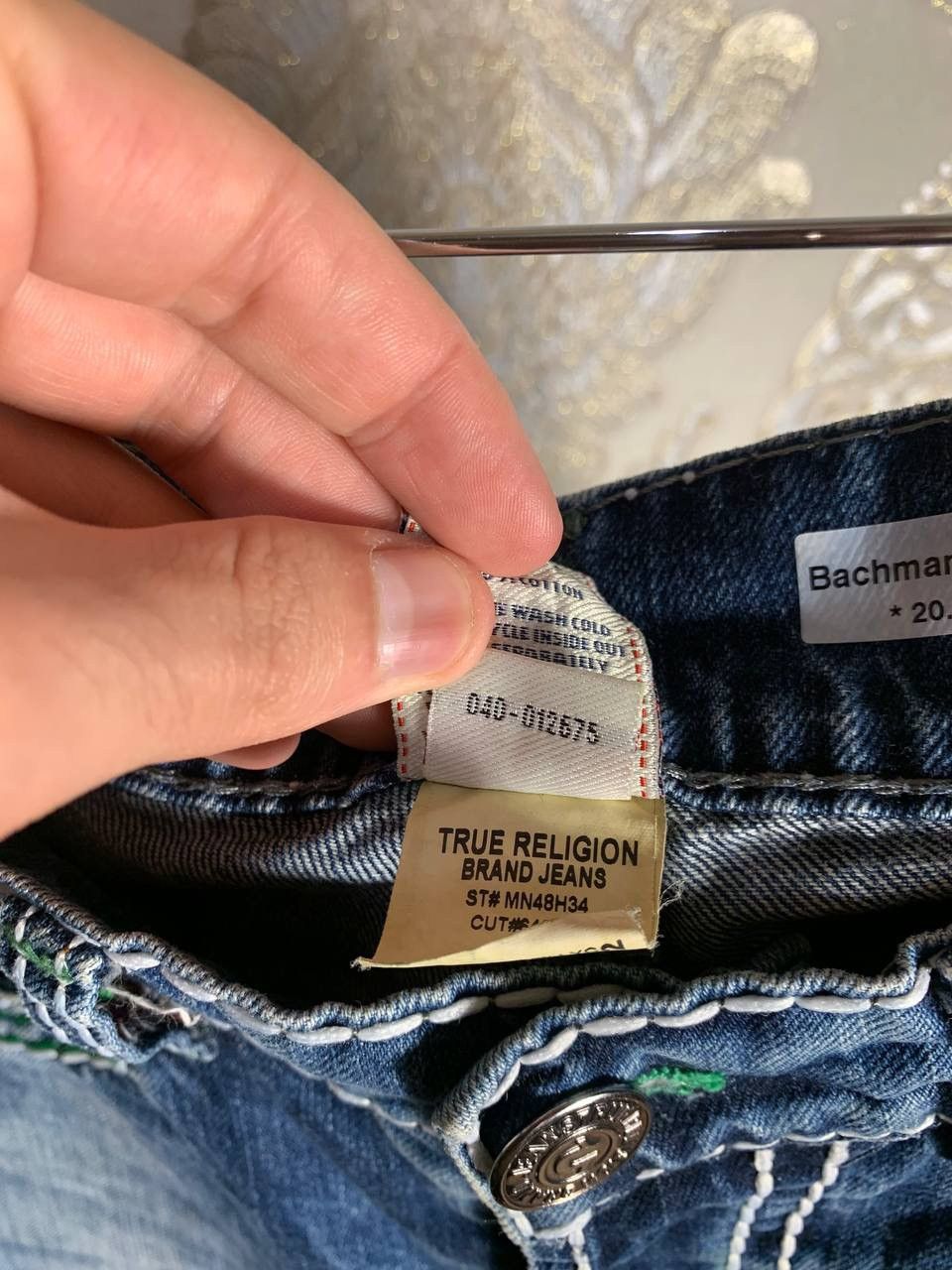 True Religion × Vintage VERY RARE TRUE RELIGION DENIM JEANS JAPANESE BRAND DESIGNER Size US 32 / EU 48 - 7 Thumbnail