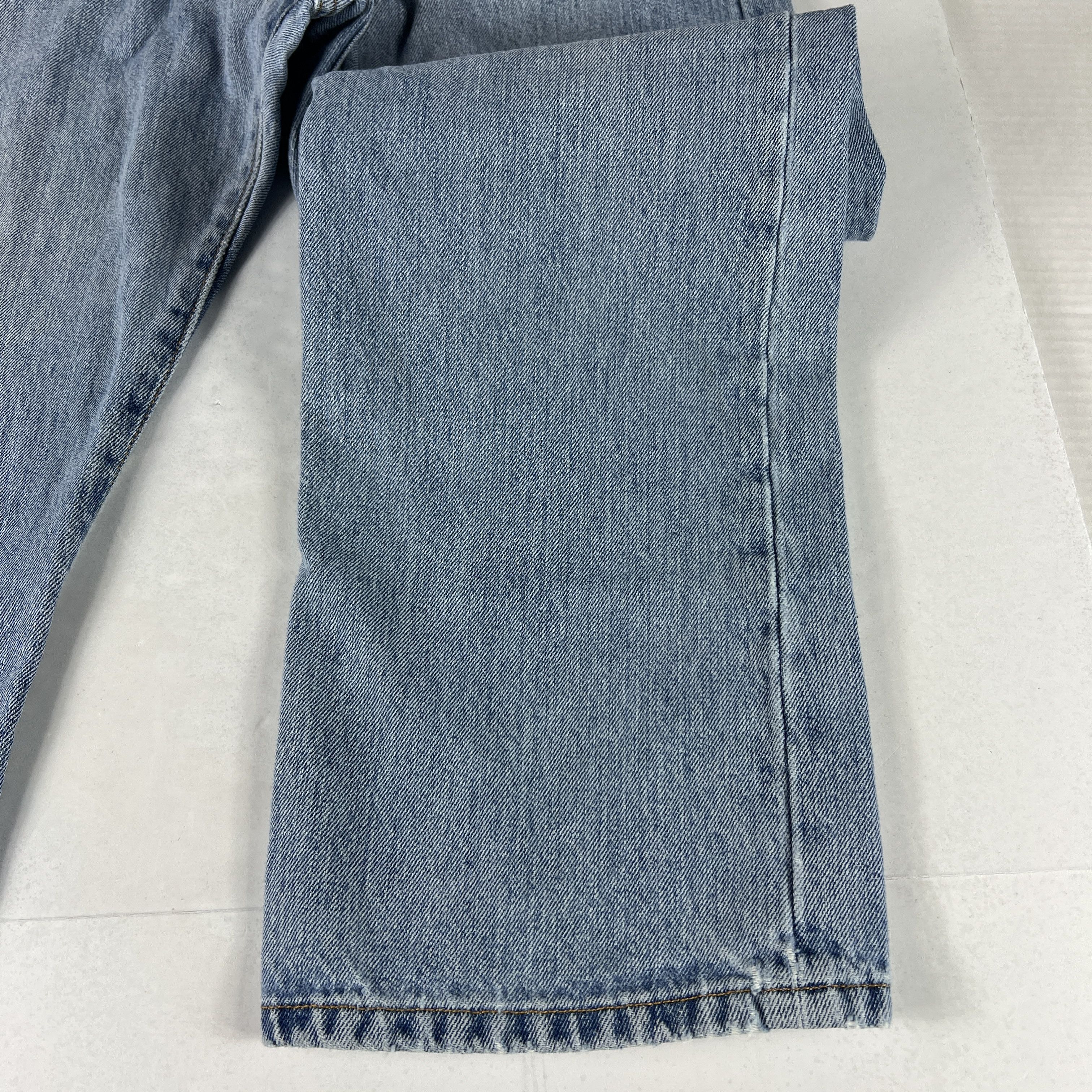 Levi's × Vintage Y2K Levi's Jeans 501 XX Original Straight Blue Faded Denim Size US 34 / EU 50 - 6 Thumbnail