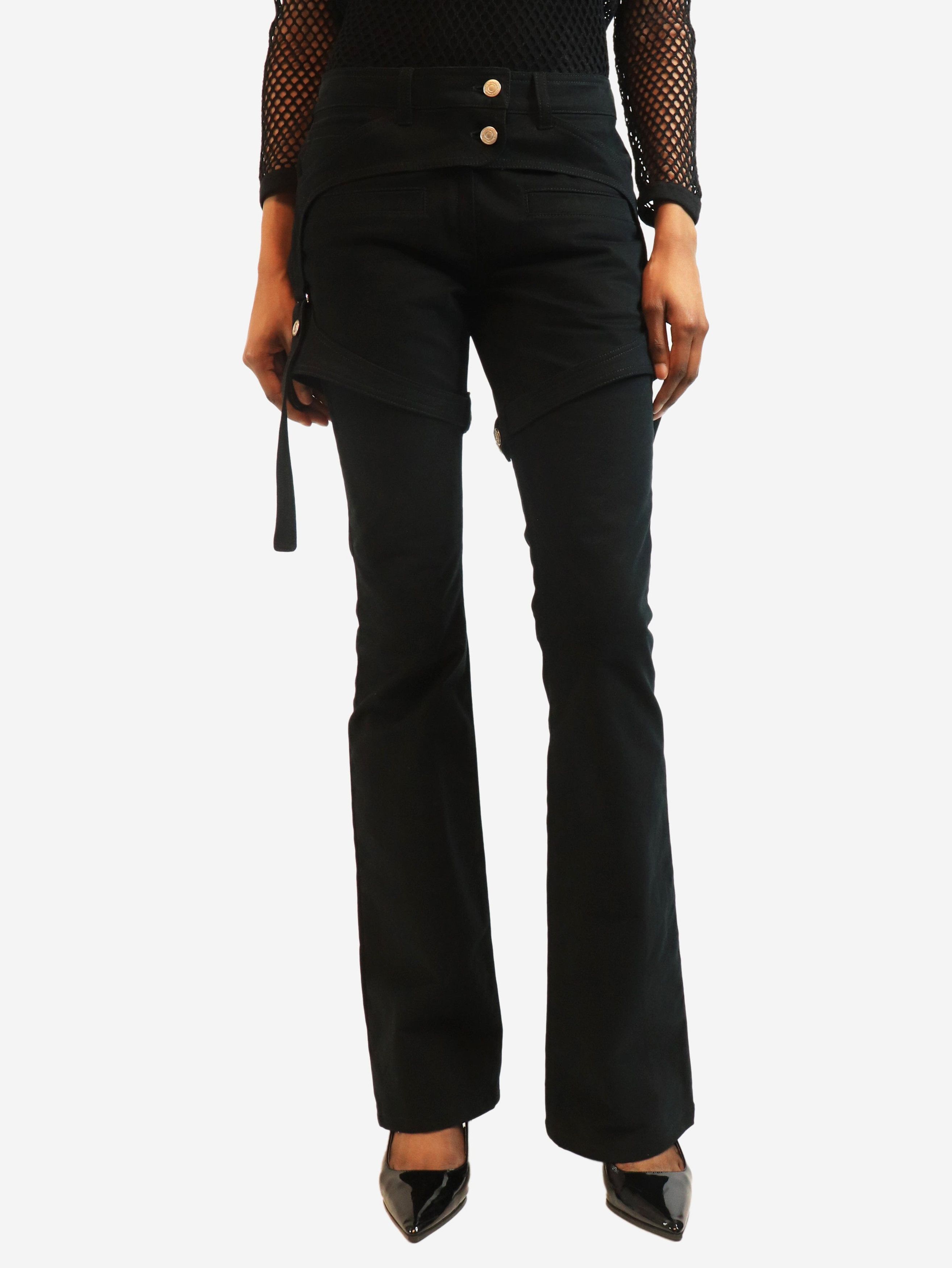 Other Black utility trousers - UK 8 Size 27" / US 4 / IT 40 - 1 Thumbnail
