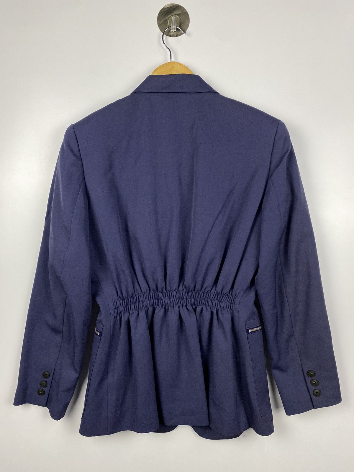 Jean Paul Gaultier ✅️Vintage Junior Gaultier Blazer Jacket Purple Size M / US 6-8 / IT 42-44 - 2 Thumbnail