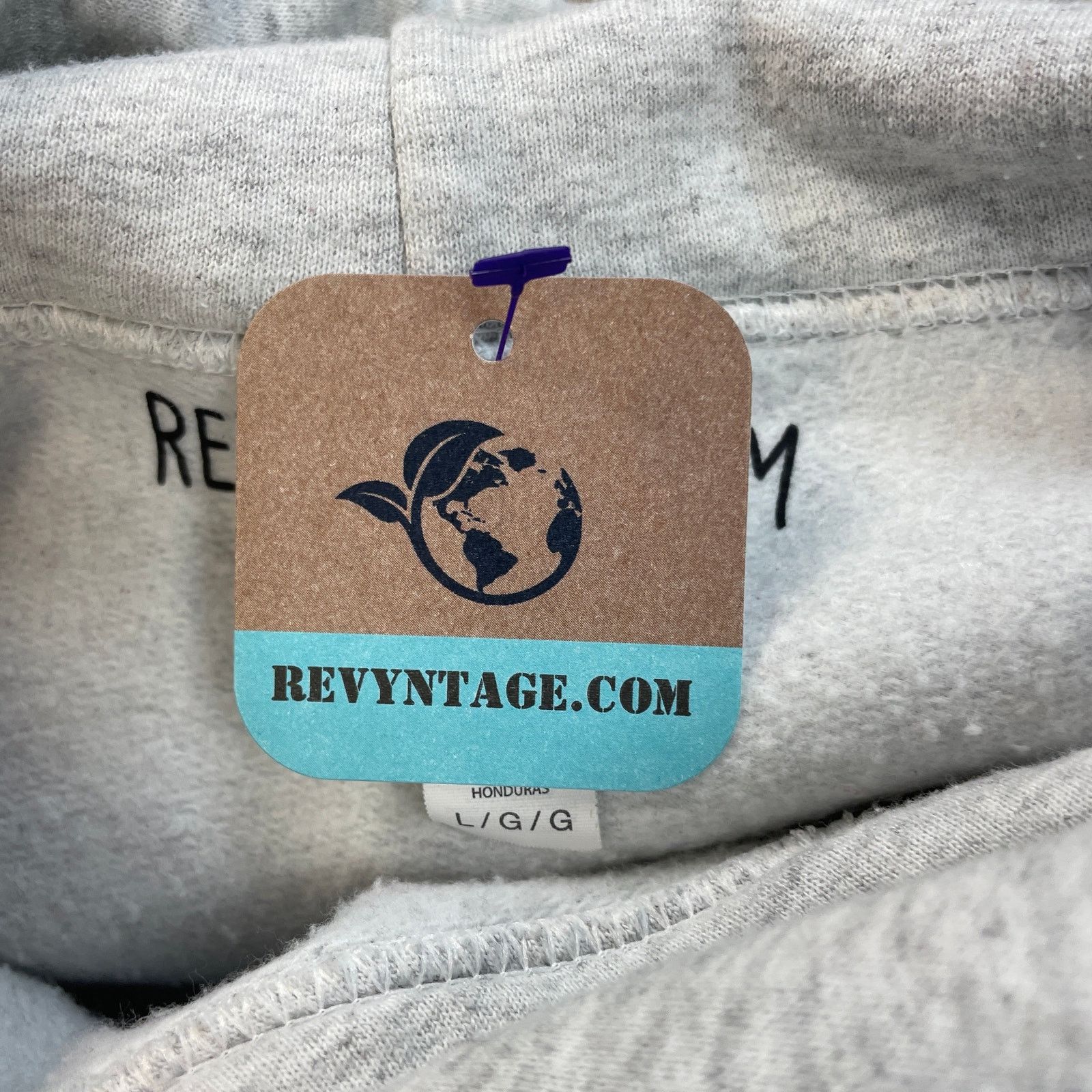 Jerzees Hand Printed Large Vintage Astrology Chart Sweatshirt Hoodie Size US L / EU 52-54 / 3 - 6 Thumbnail