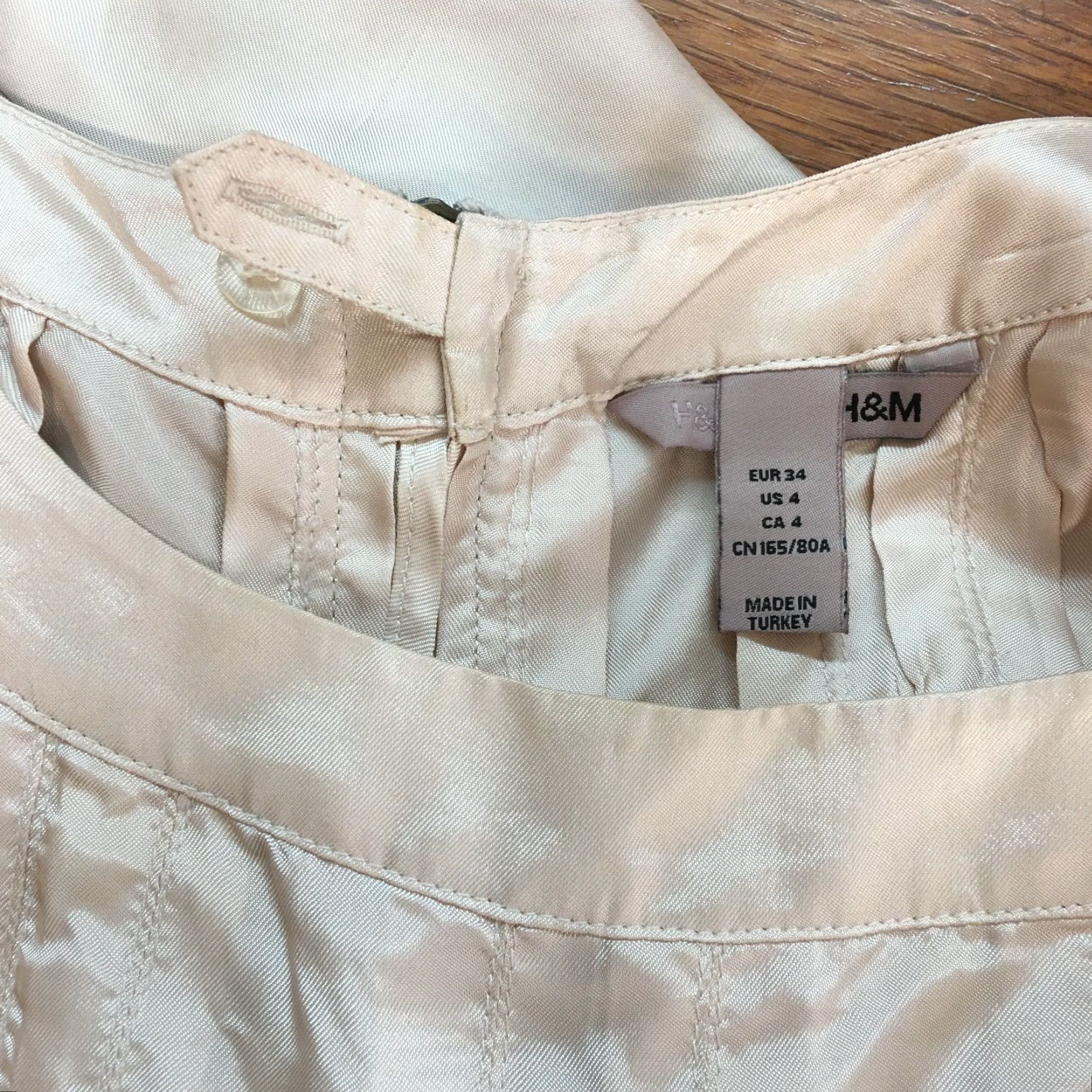 H&M VINTAGE H&M Womens Blouse Shirt Casual Sleeveless Front Zip Regular Size 4 Gray Size S / US 4 / IT 40 - 3 Thumbnail