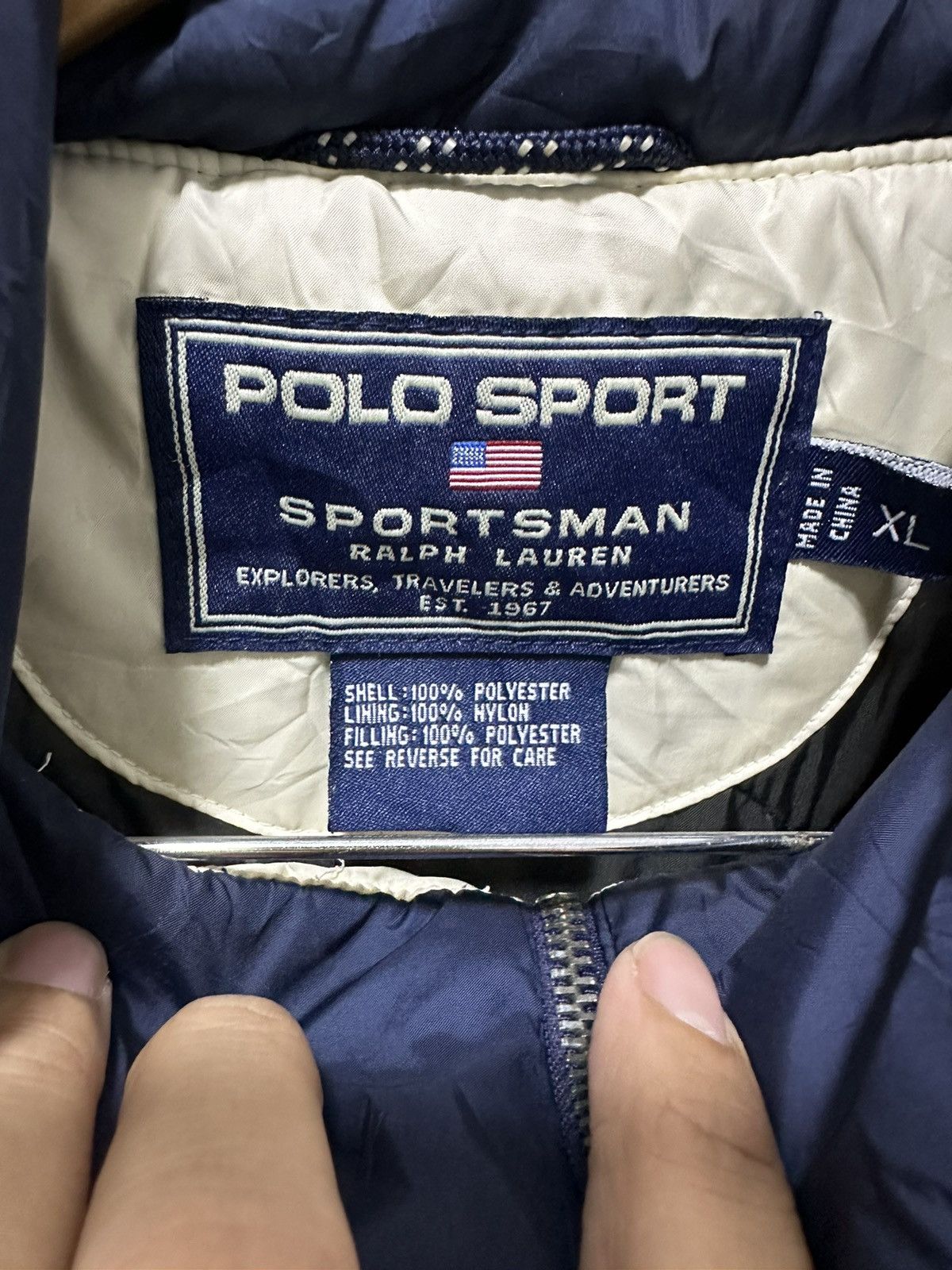 Polo Ralph Lauren × Vintage Vintage Polo Sport Ralph Lauren Jacket 90’s Style Size US XL / EU 56 / 4 - 3 Thumbnail