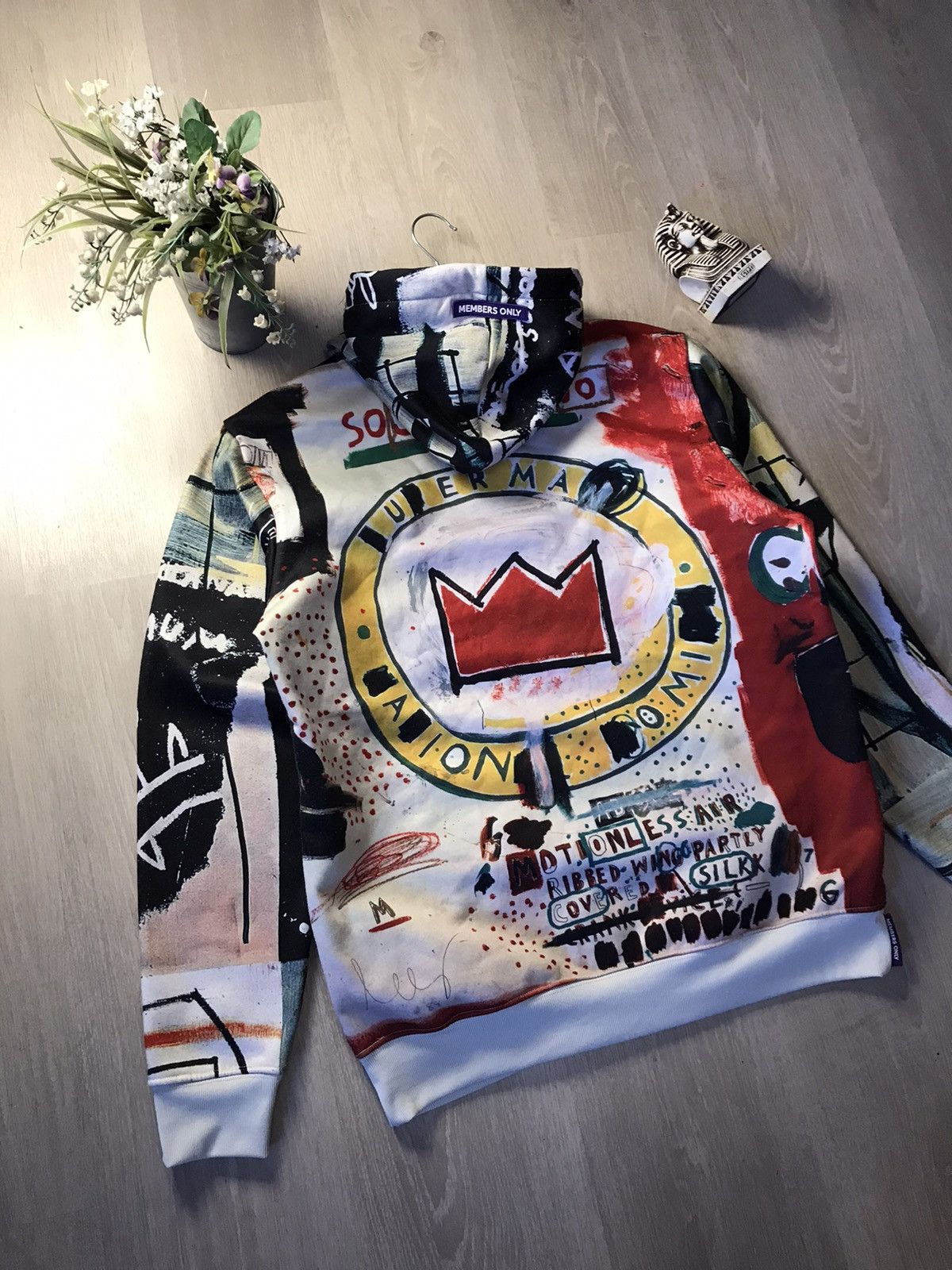 Jean-Michel Basquiat × Members Only Jean-Michel Basquaiat & Members only VERY RARE Hoodie Size US S / EU 44-46 / 1 - 9 Thumbnail