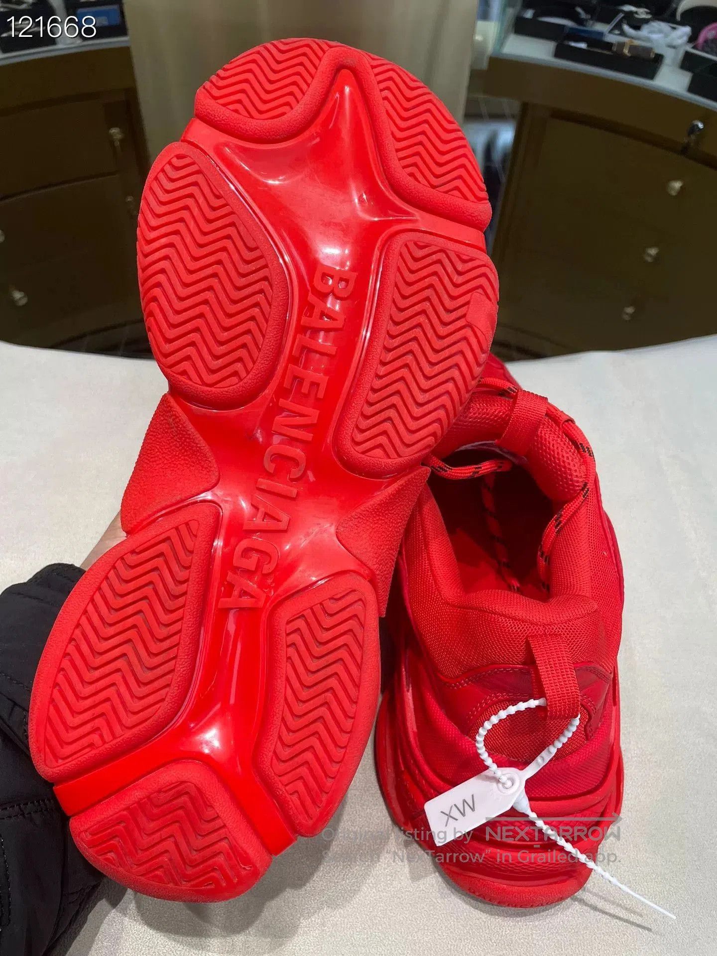 Balenciaga Balenciaga 080408M Red Dad Shoes Size 42. Size US 9 / EU 42 - 6 Thumbnail