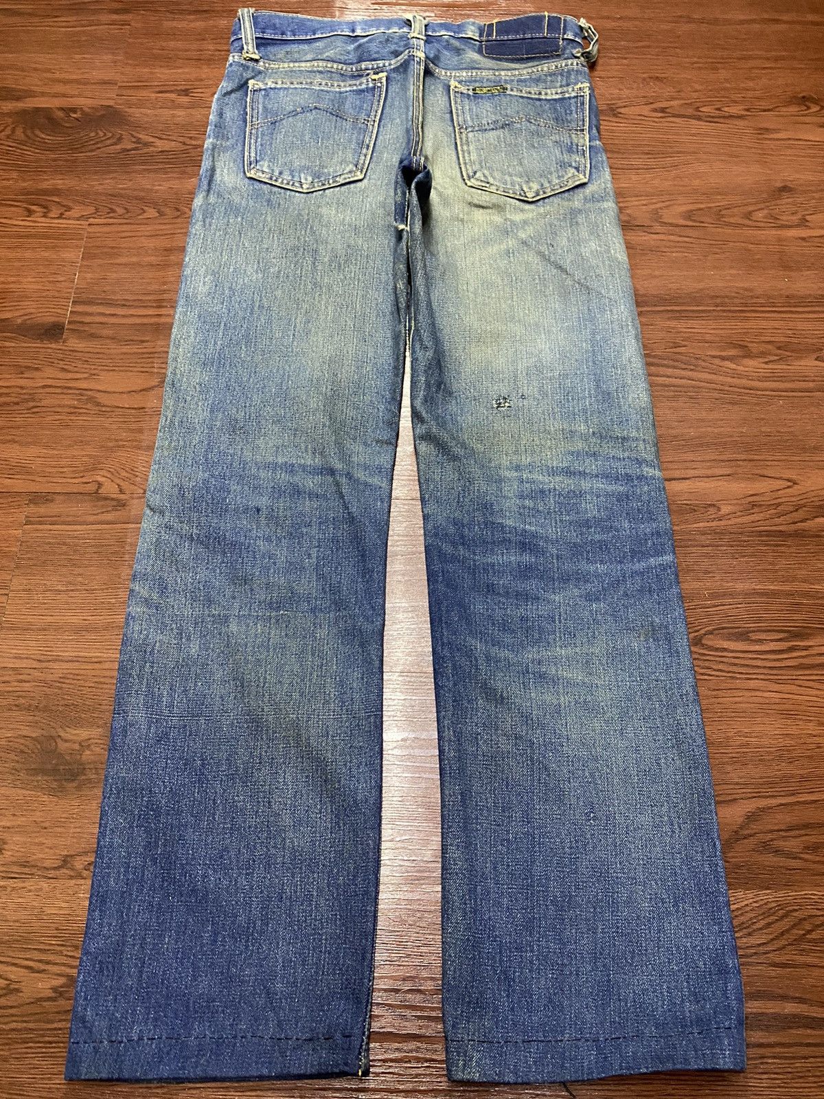 Vintage Vintage Bobson Authentic Western Jeans Mud Wash Loose Jeans Size US 31 - 2 Thumbnail