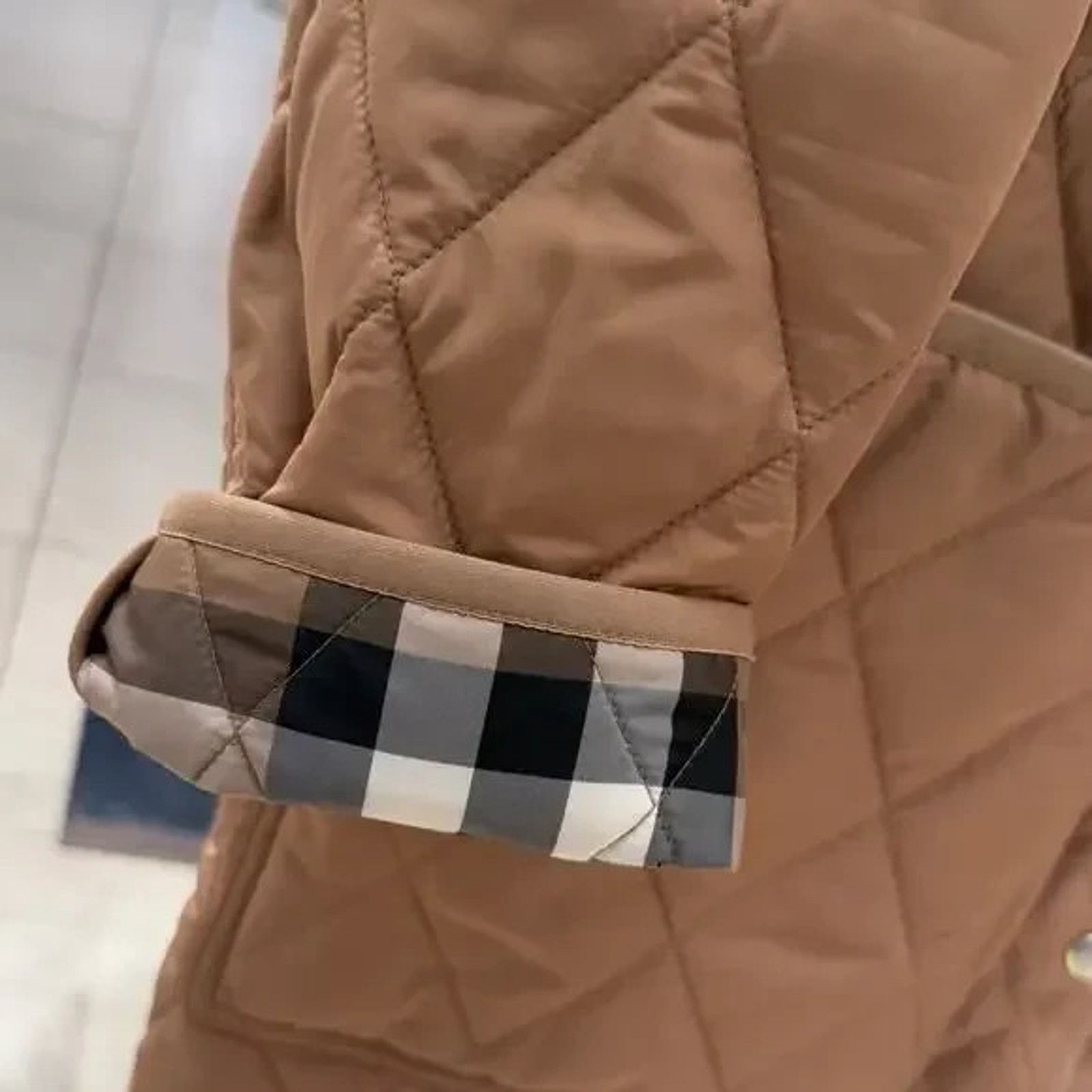 Burberry BURBERRY PARKGATE BEIGE HOODED QUILTED LONG JACKET L $2K Size L / US 10 / IT 46 - 5 Thumbnail