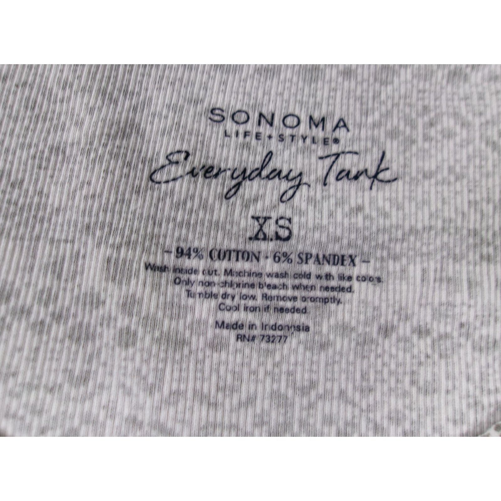 Vintage SONOMA Tank Top Women XS Gray Geometric Aztec Casual Sleeveless Scoop Neck Basic Size XS / US 0-2 / IT 36-38 - 7 Thumbnail