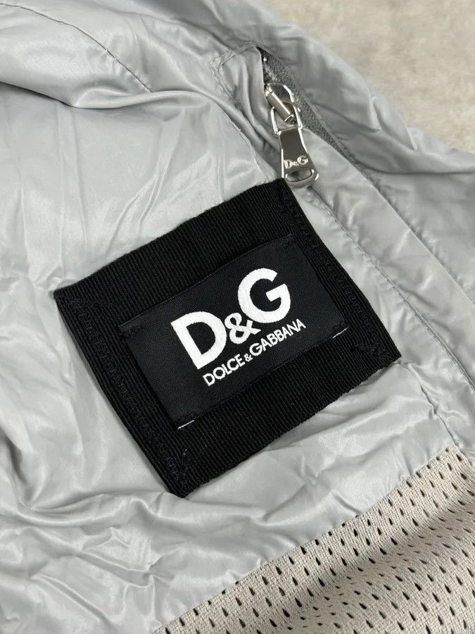 Dolce & Gabbana 2000s Dolce & Gabbana Grey & Green Windbreaker Jacket Size US M / EU 48-50 / 2 - 10 Thumbnail
