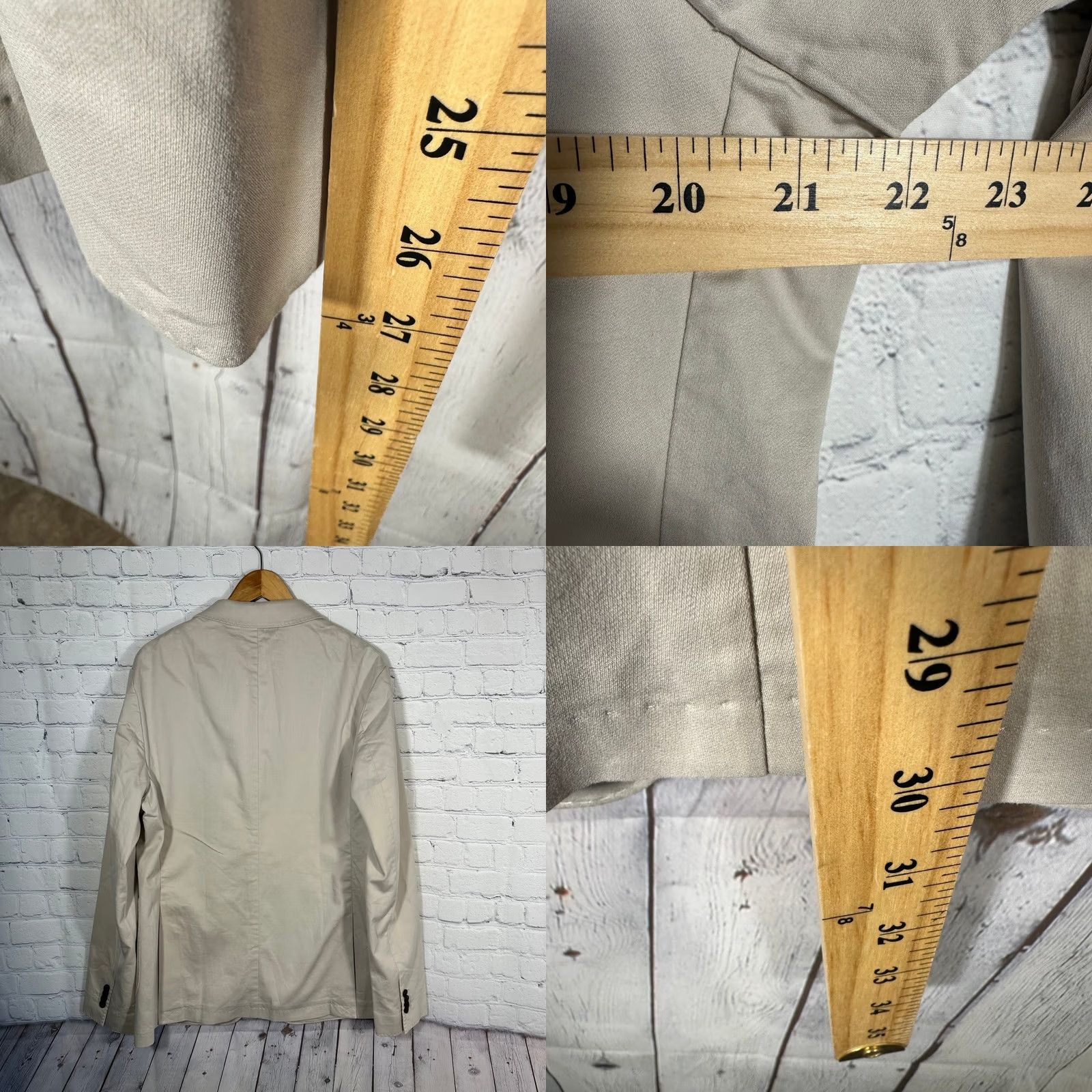 Rodd & Gunn Rodd & Gunn Mens Motion 2.0 Jacket Sand Beige Cotton Stretch Blazer XL BP1233 Size 46R - 8 Thumbnail